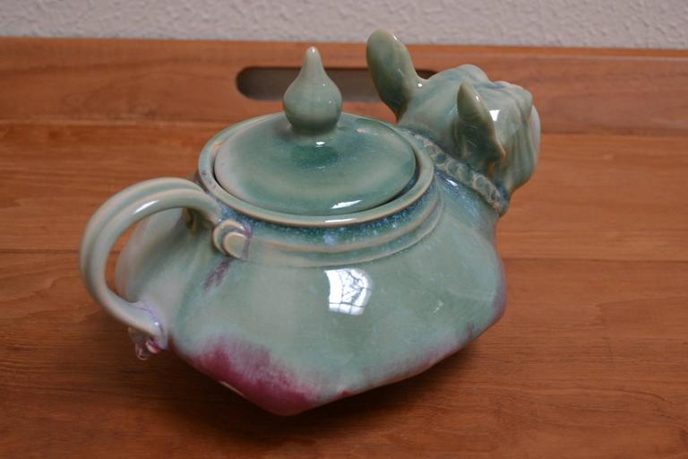 Awesome Vintage Bulldog Teapot at 1stDibs french bulldog teapot