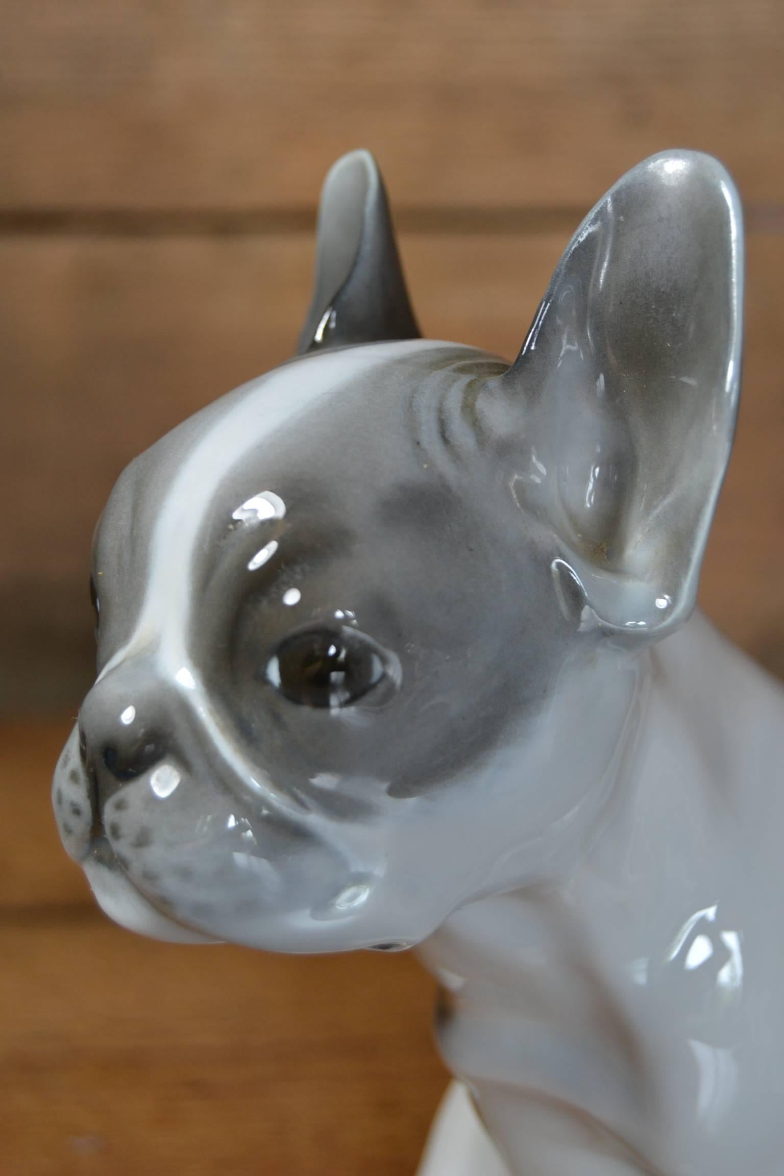 Rosenthal Porcelain Bulldog Puppy, circa 1920 In Excellent Condition In Antwerp, BE