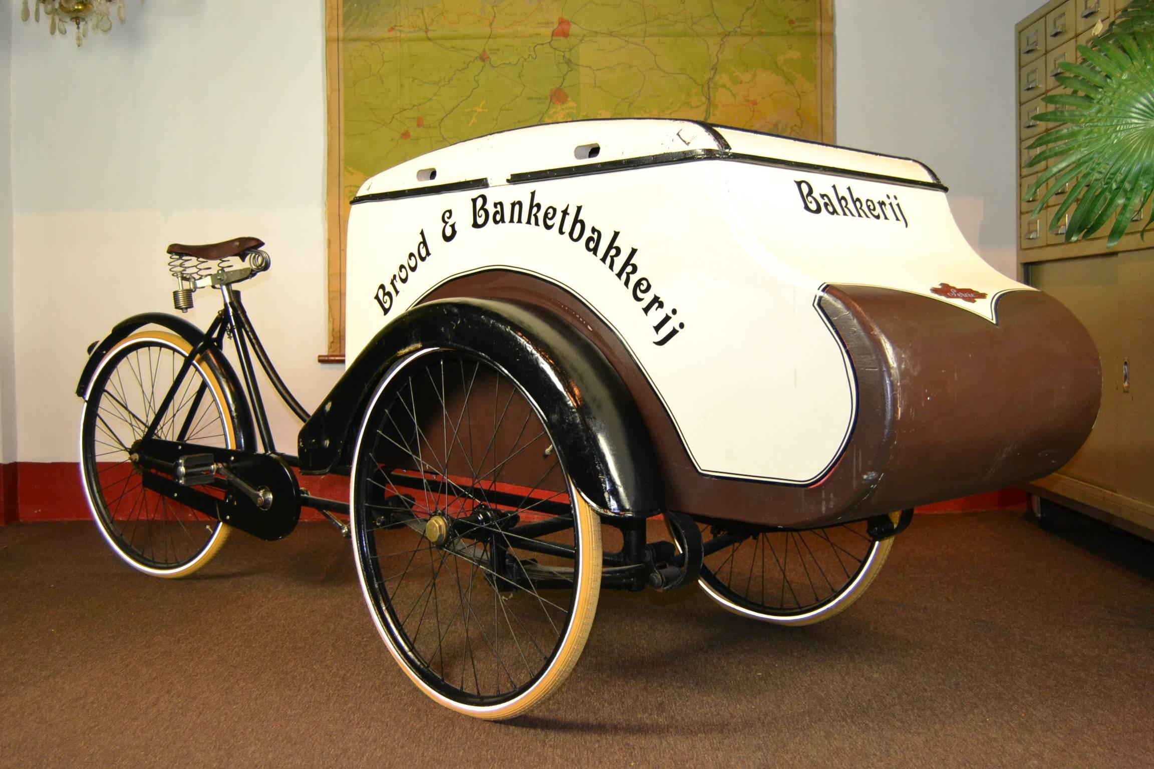 Spectacular Antique Cargo Tricycle 1