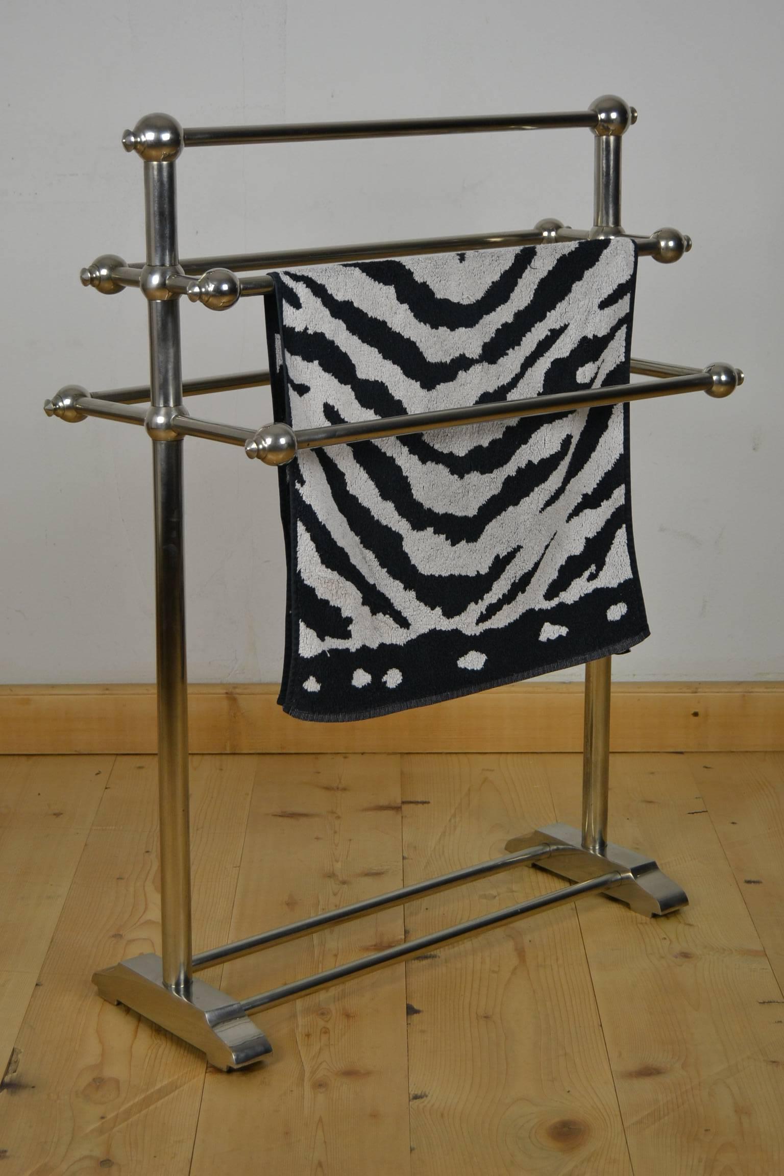 Art Deco Towel Rack, Towel Warmer 1