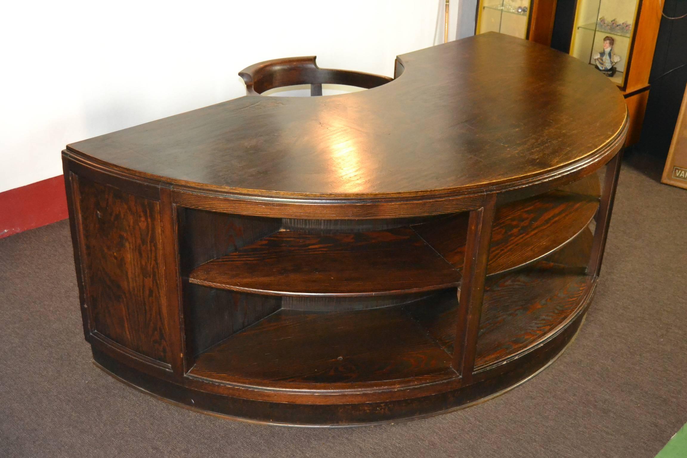 half round desk for sale