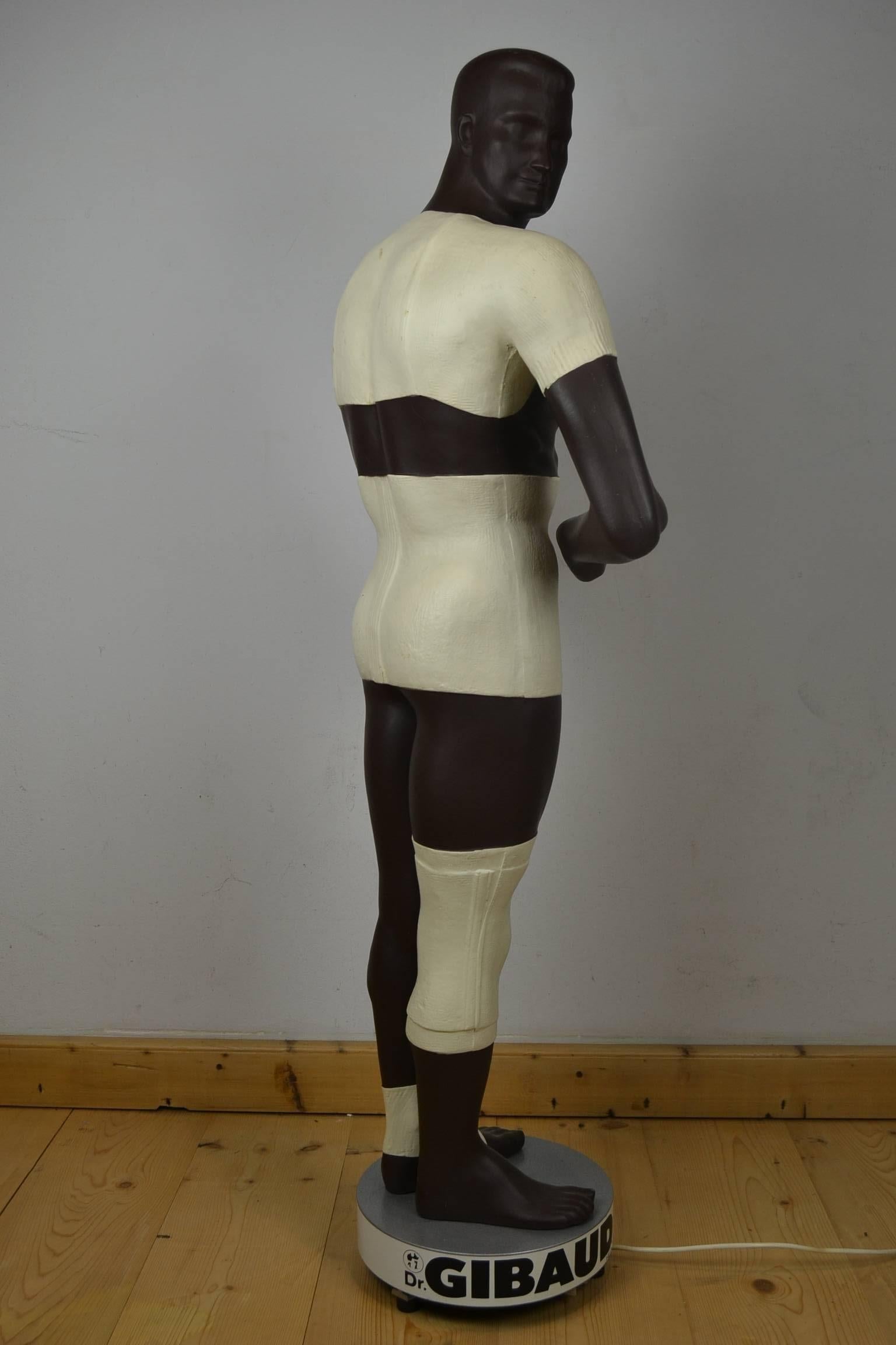 1970s Dr Gibaud Bandages, Electric Advertising Display , France 1