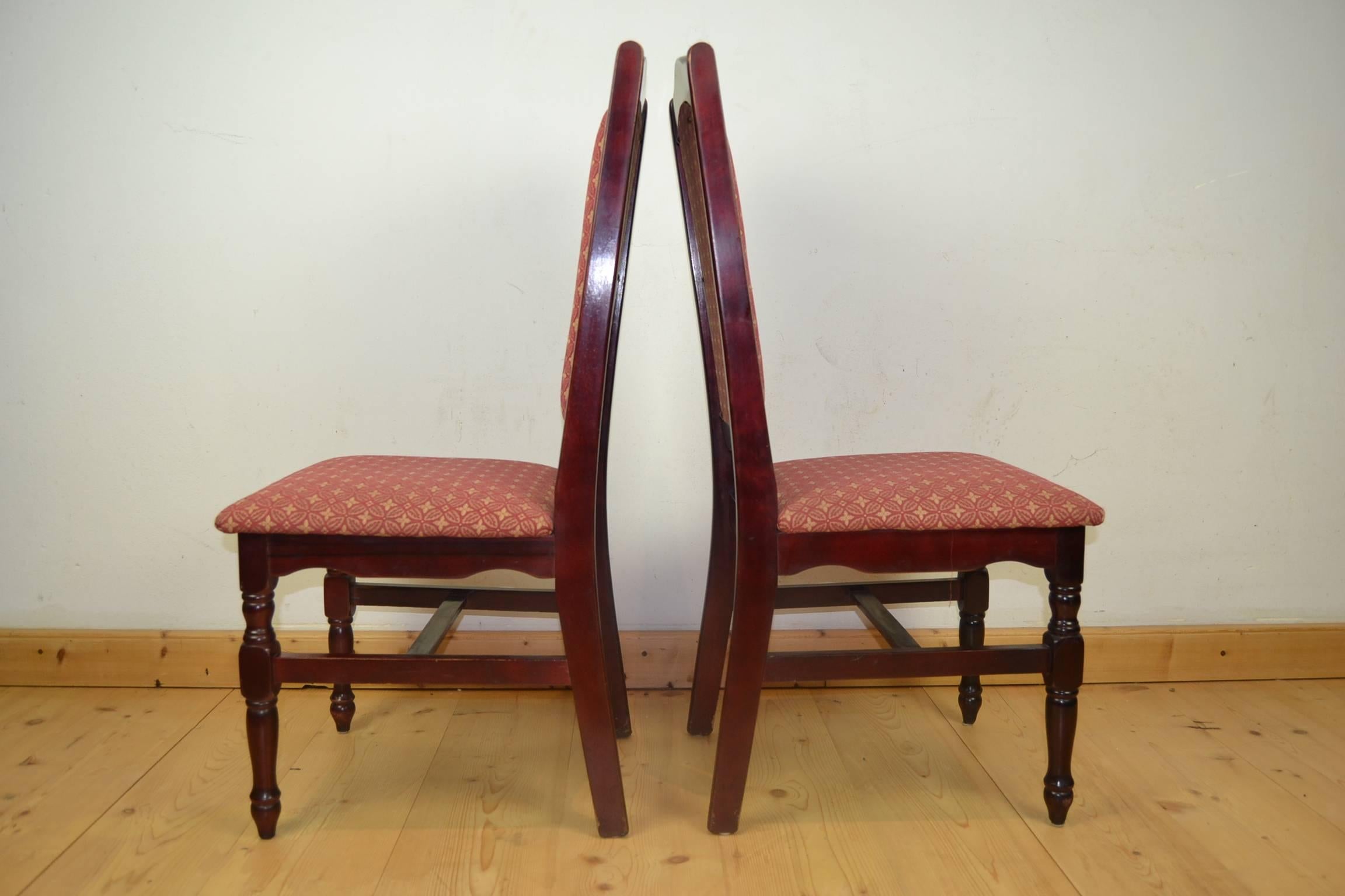 Fabric Set of 50 Dining Chairs, Late 20th Century