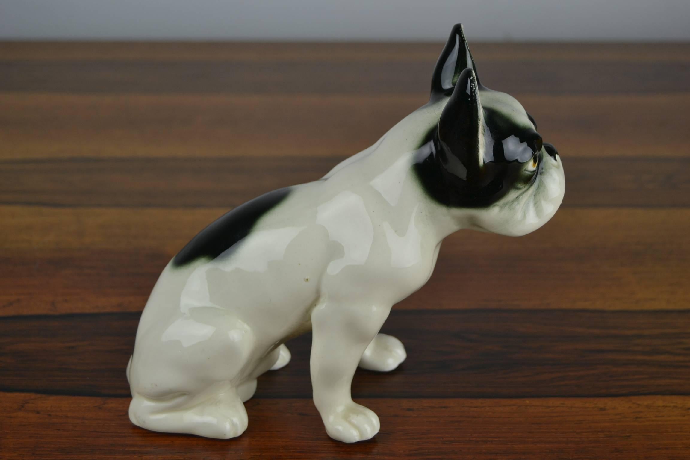 french bulldog figure