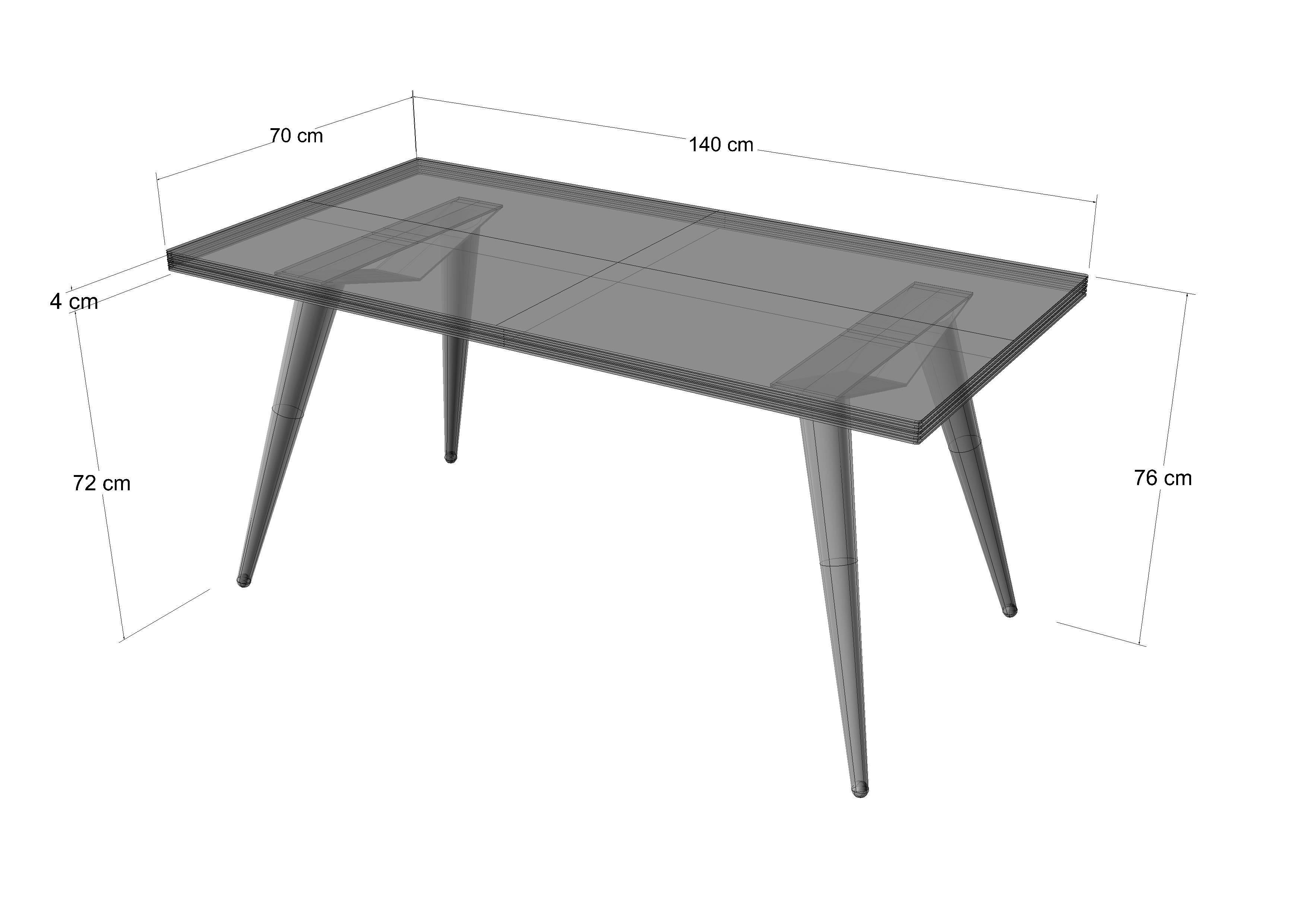Palisander V V Legs Table/Signed Helgen Design Stamped : V V 1 / 2015