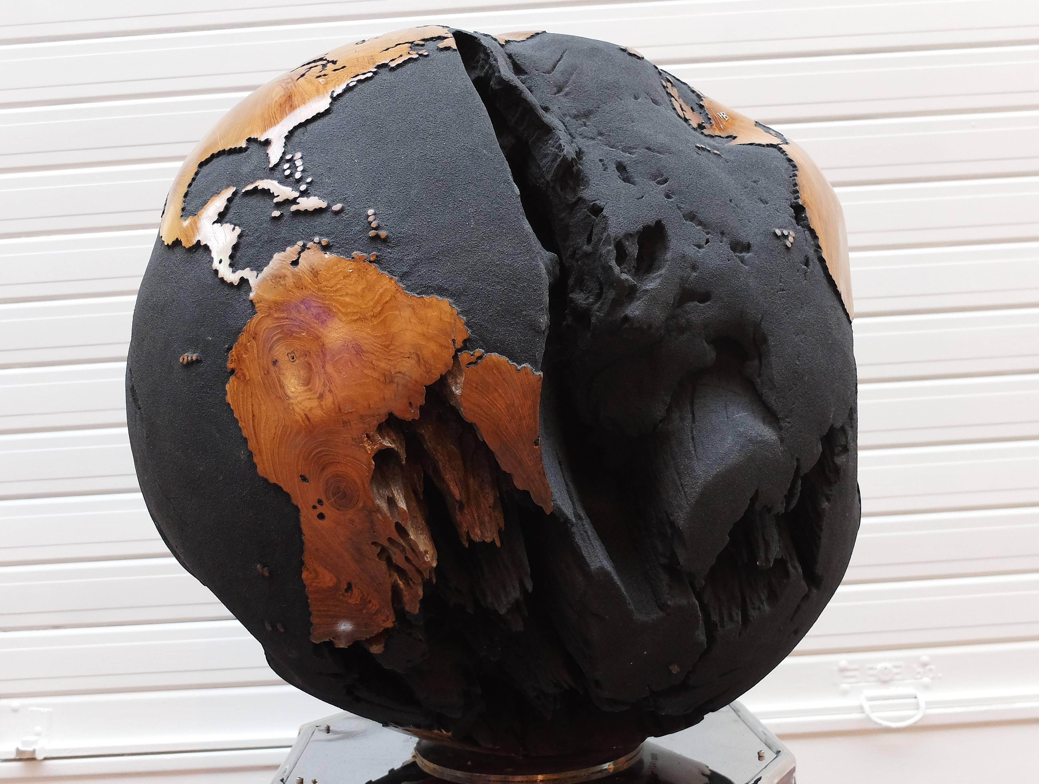 Bruno Helgen personal selection of wooden globes masterpieces for 1stdibs .
