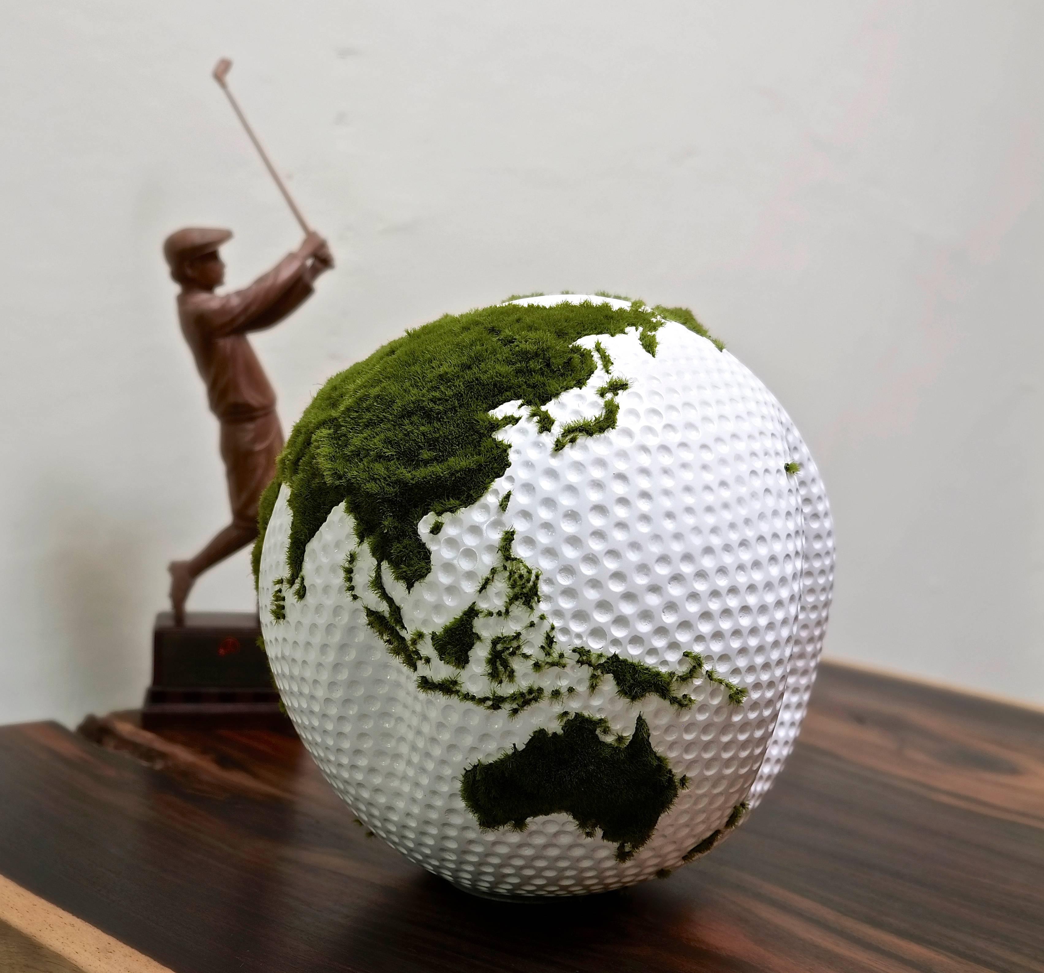 Organic Modern Golf Globe