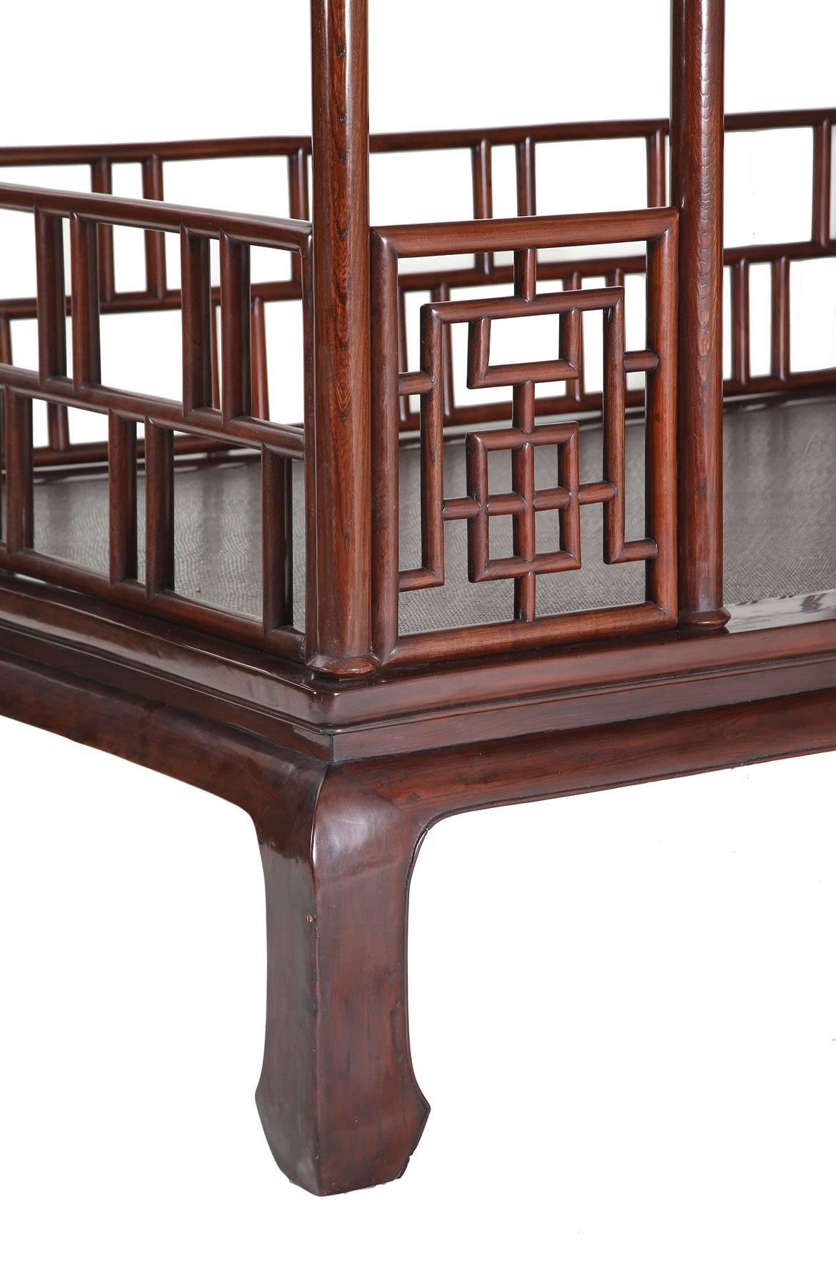 antique chinese bed