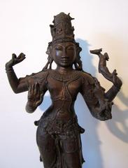 Shiva Standing Bronze