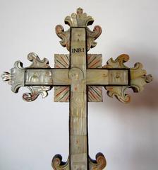 Jerusalem Mother-of-Pearl Veneered Cross