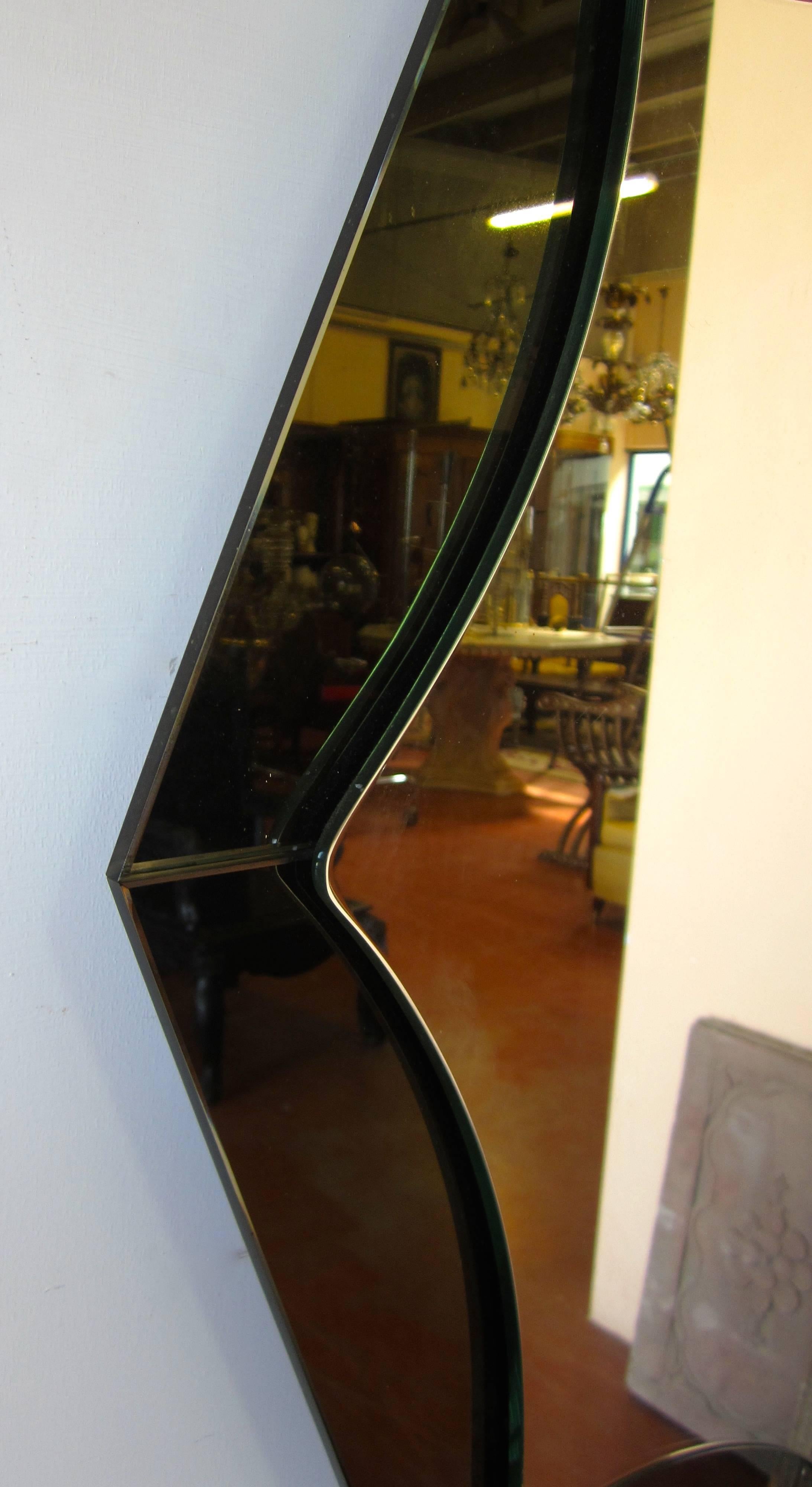 Cristal Art Mirror In Good Condition In Fossano, IT