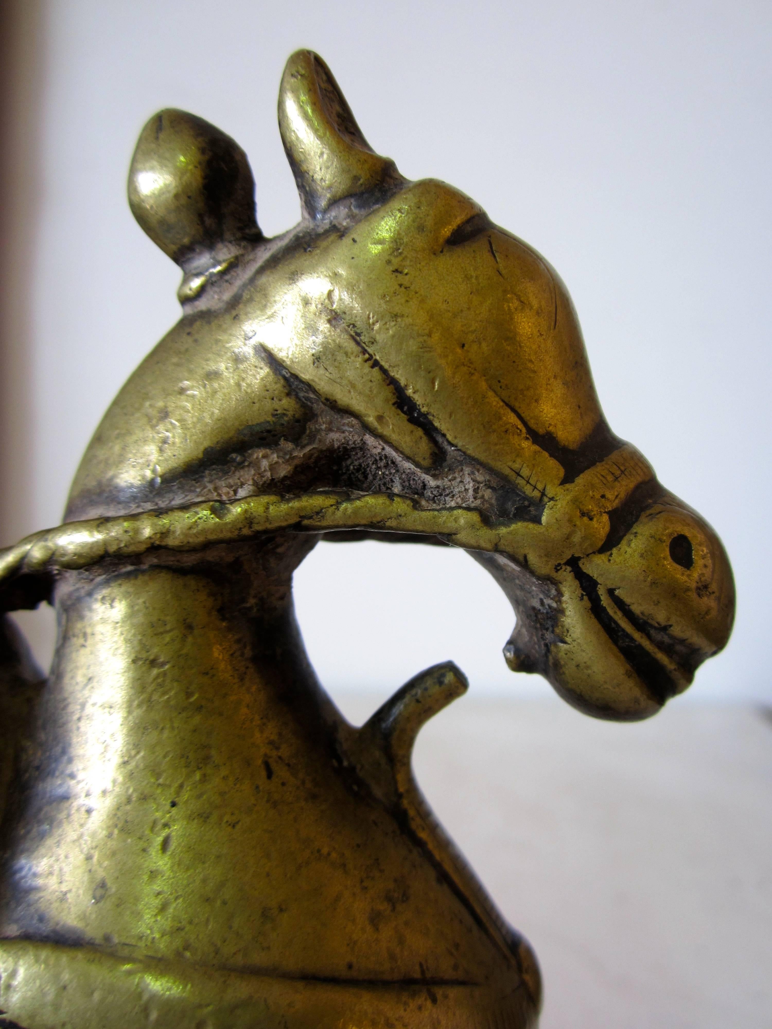 Bronze Figure of Khandoba For Sale 1