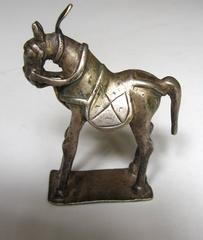 Indian Silver Horse Figure