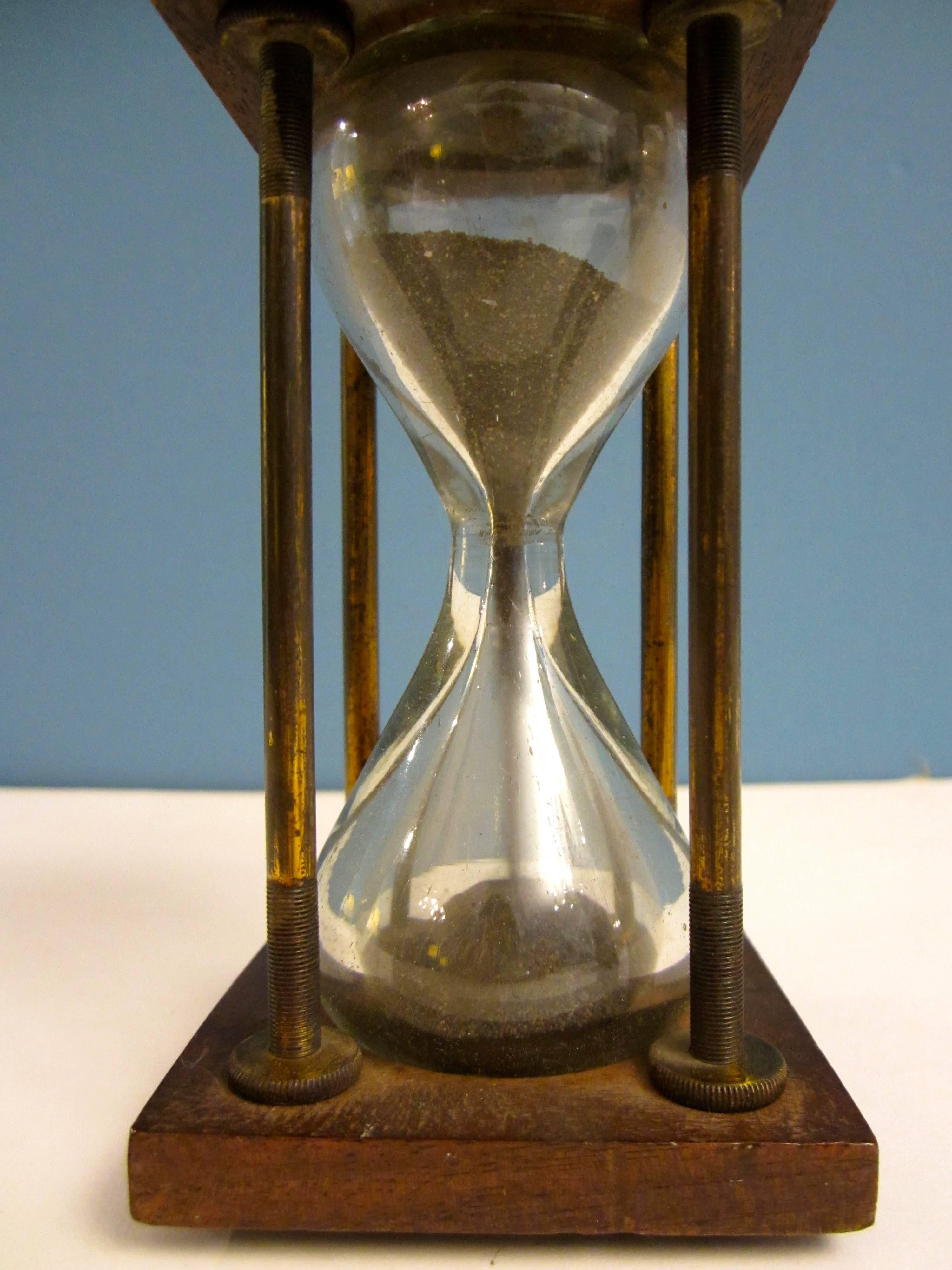 Hourglass of 15 seconds , Italy early 19th century.