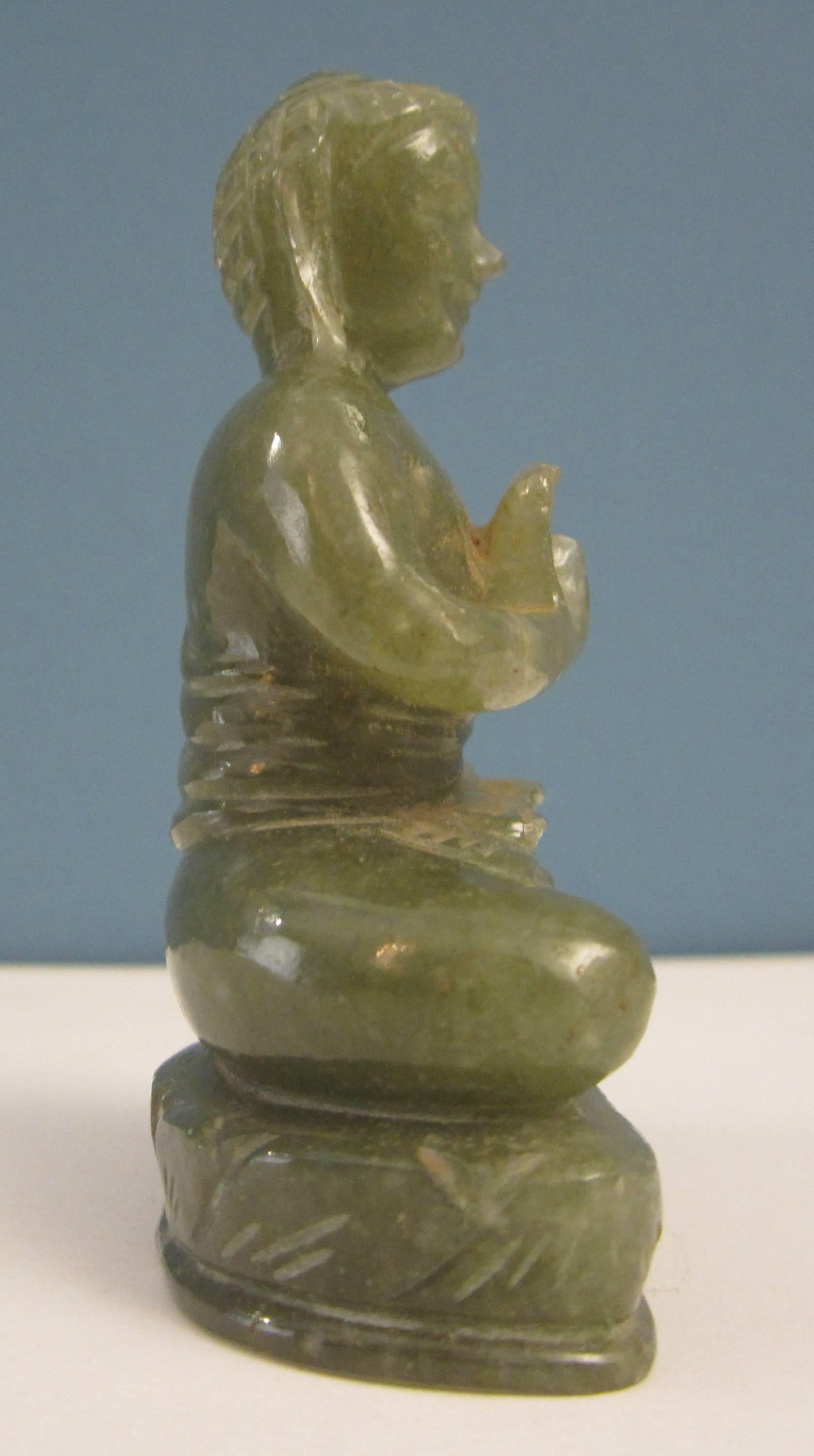 Indian Small Jade Buddha