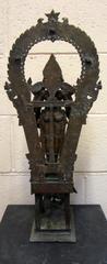 Large Bronze Figure of Vishnu on Garuda