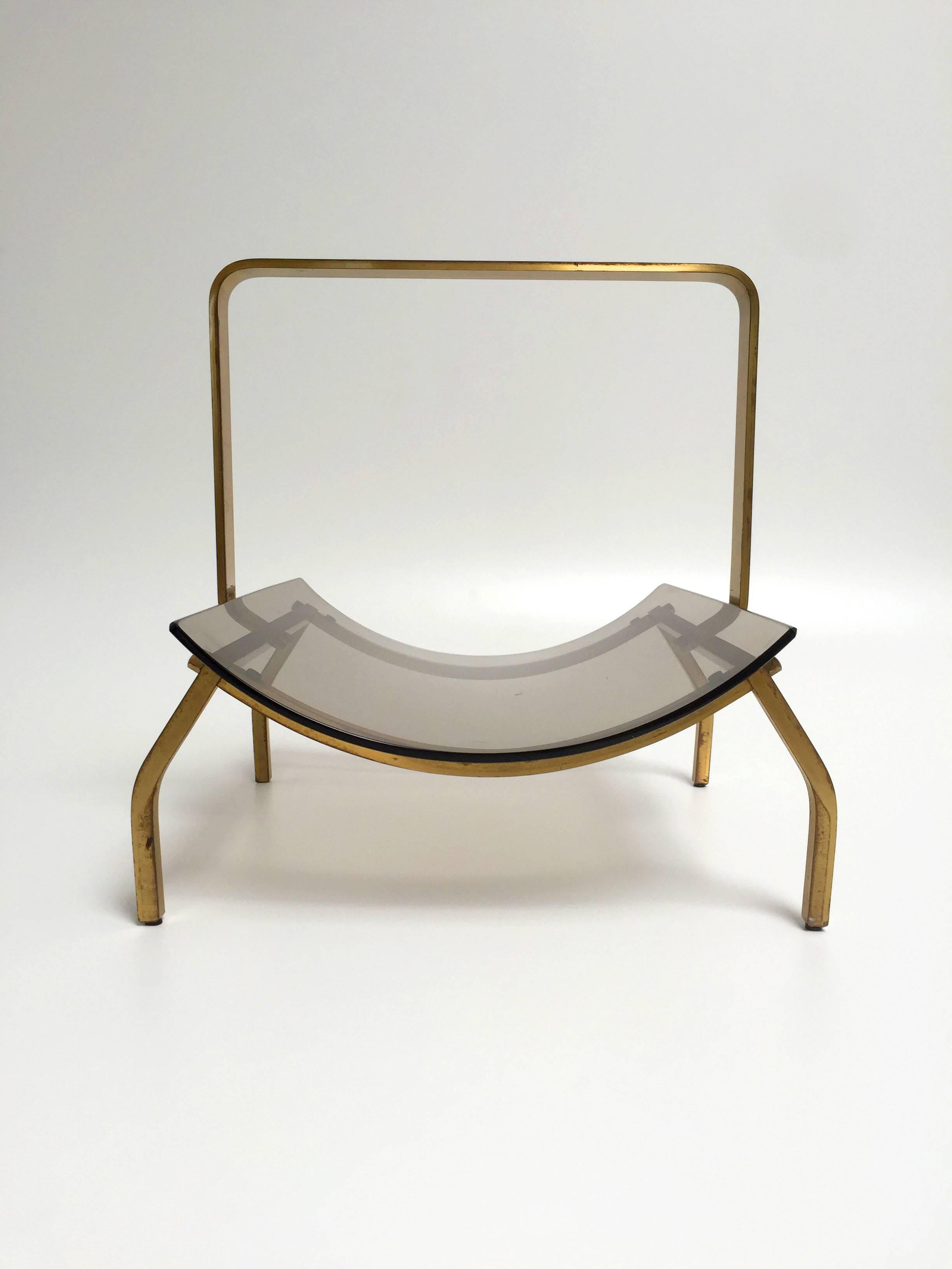 Mid-20th Century Magazine Rack by Fontana Arte, circa 1960