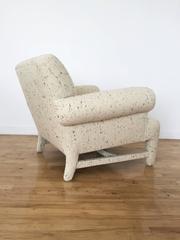 Fully Upholstered Post-Modern Club Chair