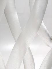 Hollywood Regency Style Vintage Carved Lucite Table Lamp by Van Teal, 1980s