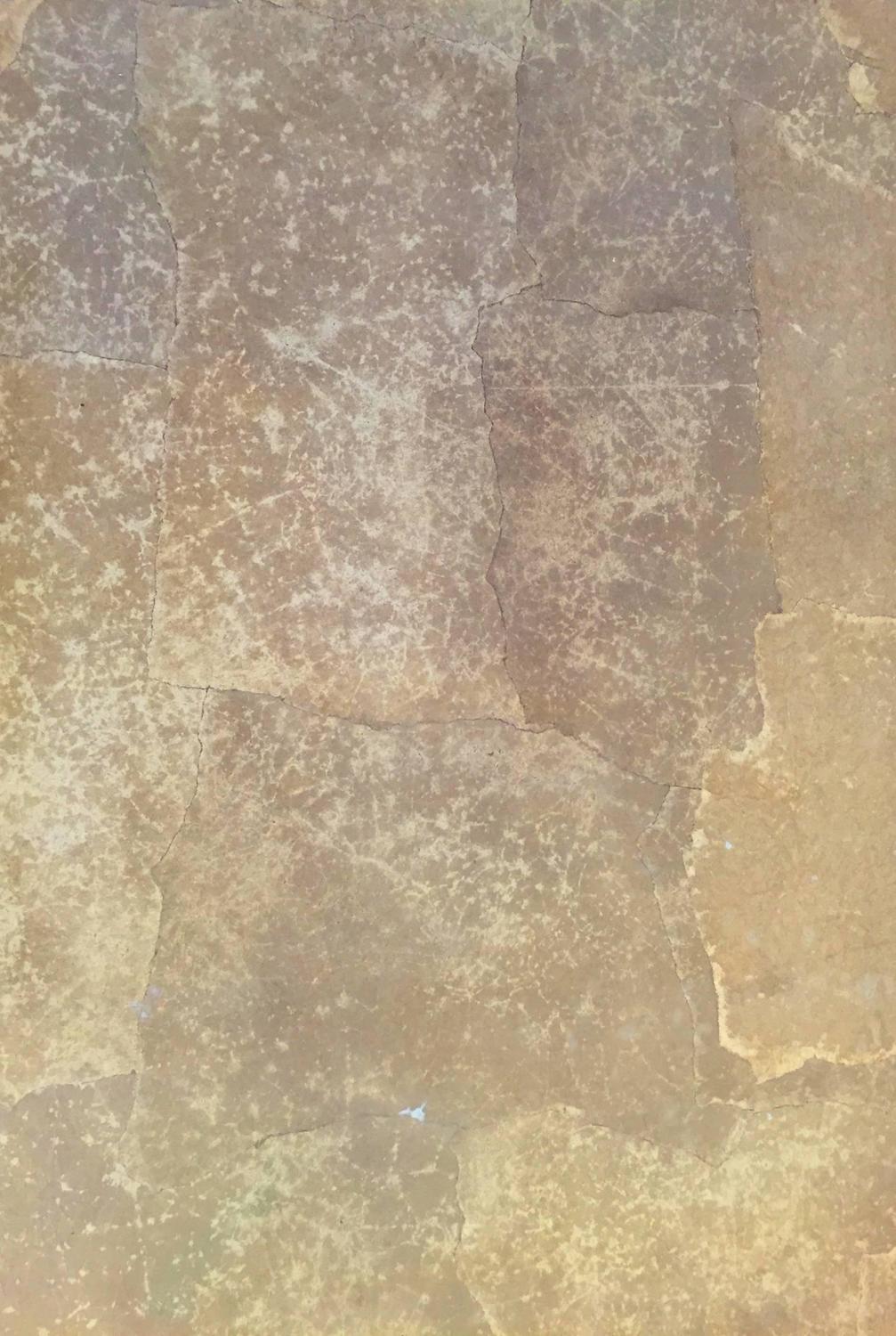 Goatskin Coffee Table with ZigZag Legs, Attributed to Karl Springer