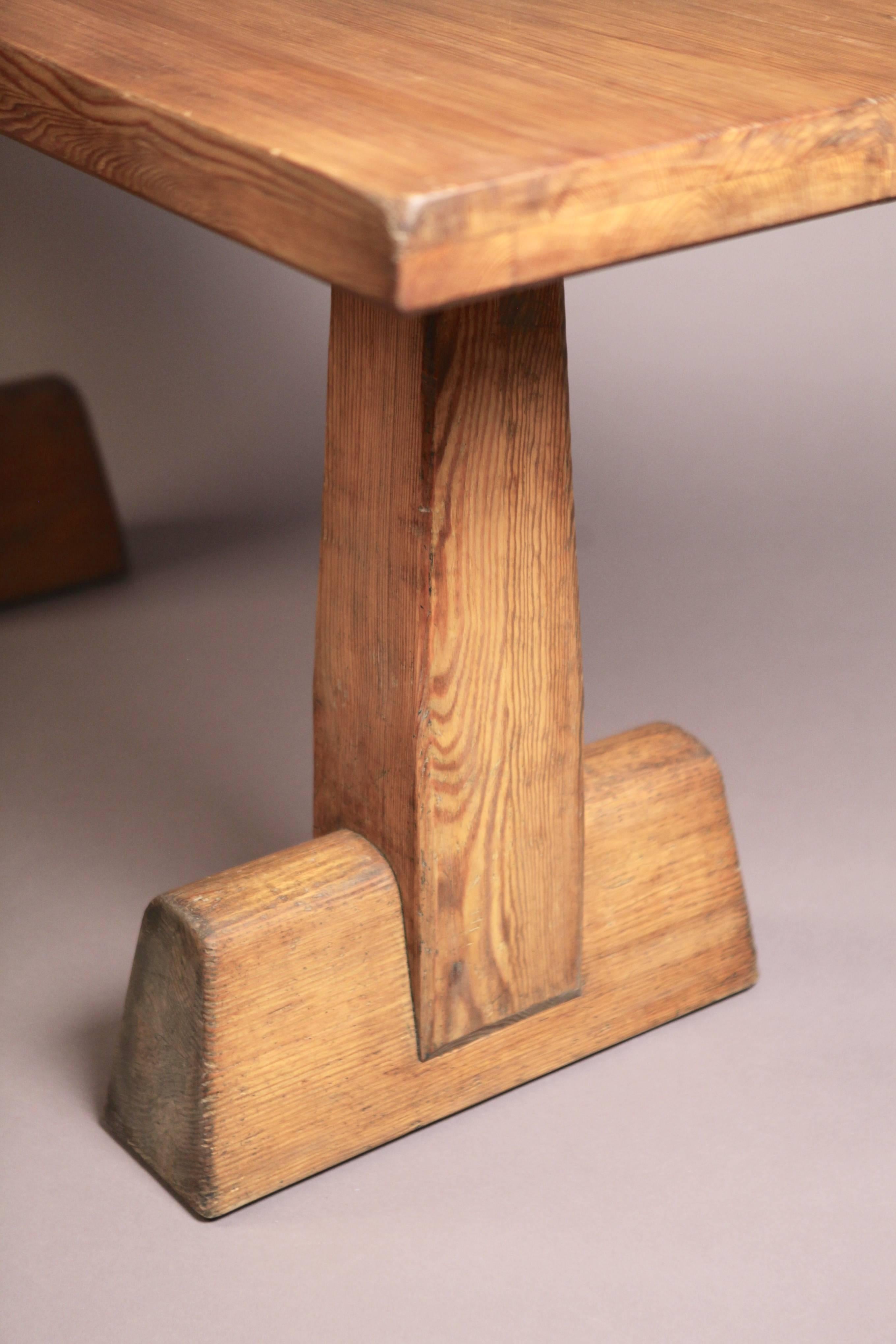 Scandinavian Modern Axel Einar Hjorth, Utö Library Table, 1932