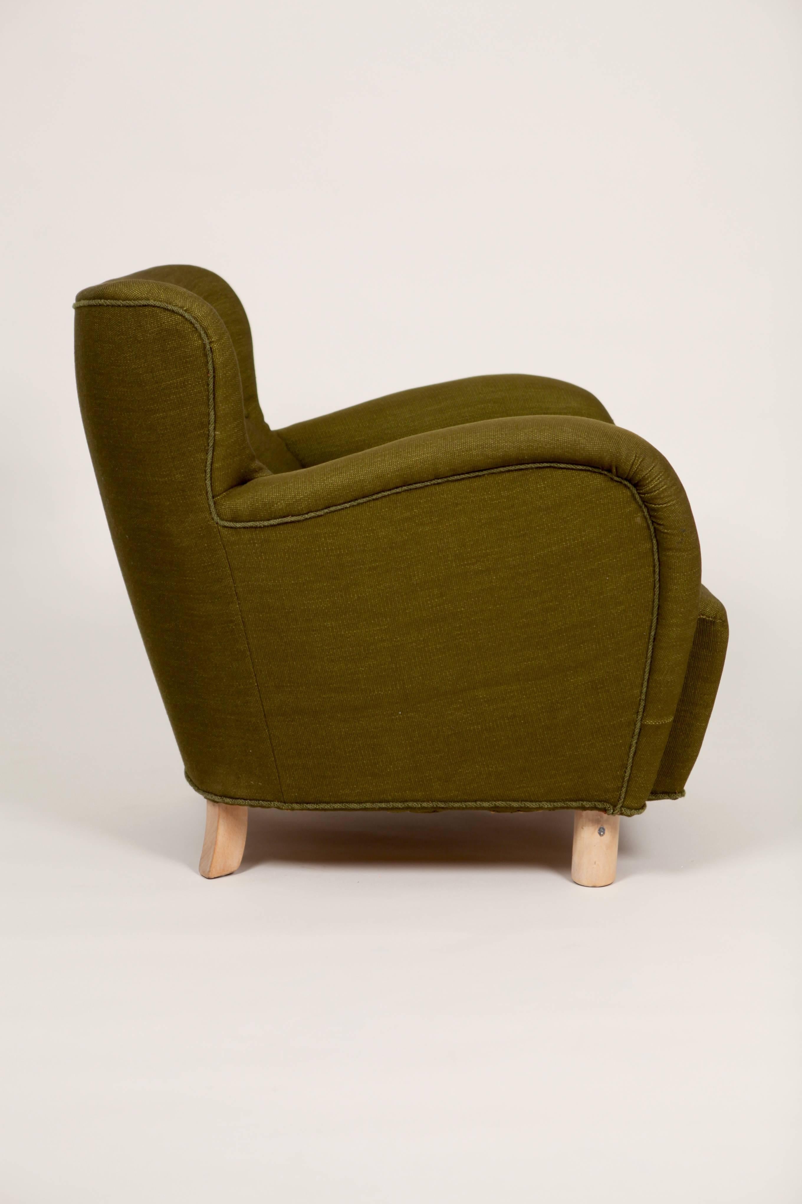 Danish Flemming Lassen Attributed Club Chair, 1930-1940