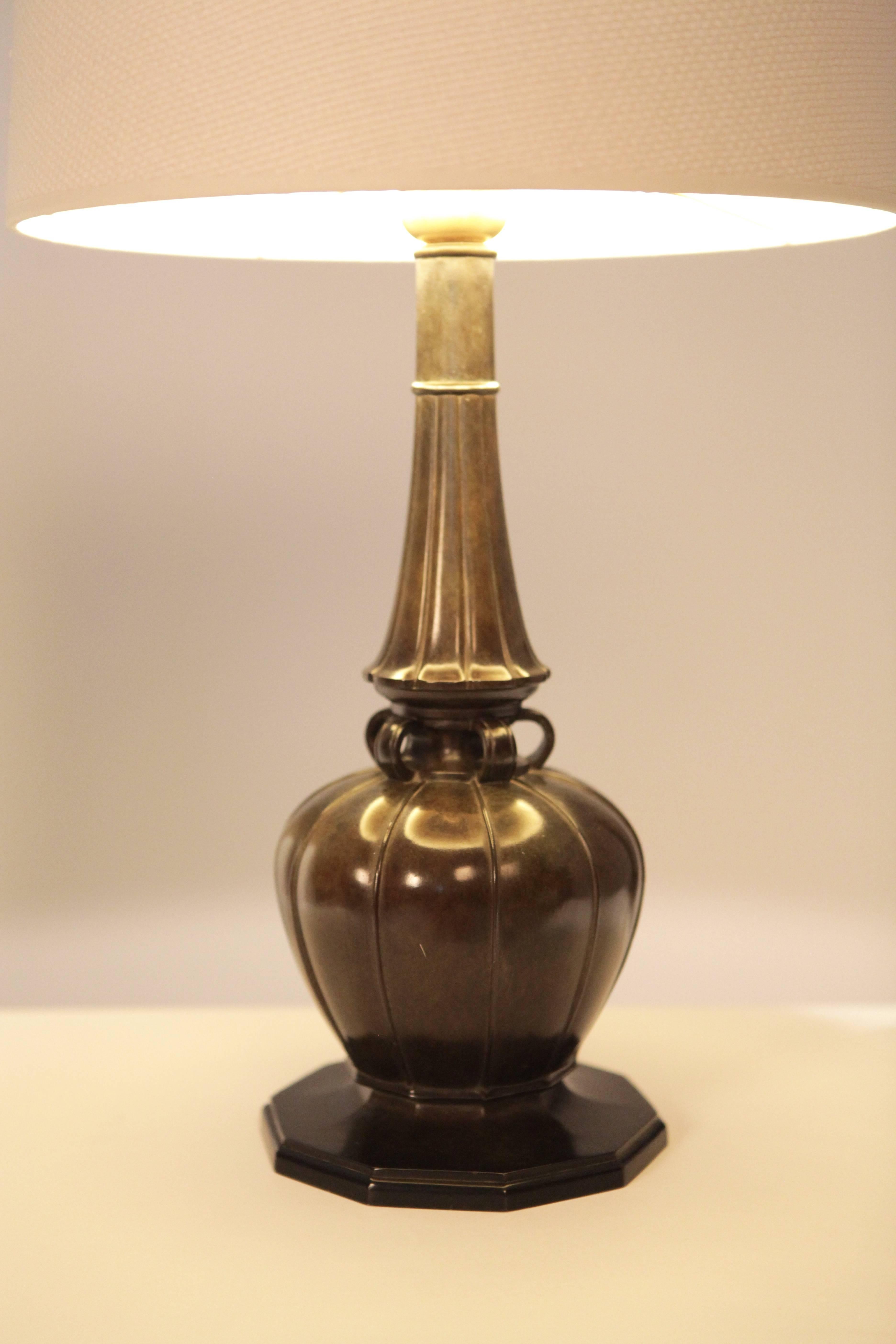 Danish Just Andersen Table Lamp Mod 2239 For Sale