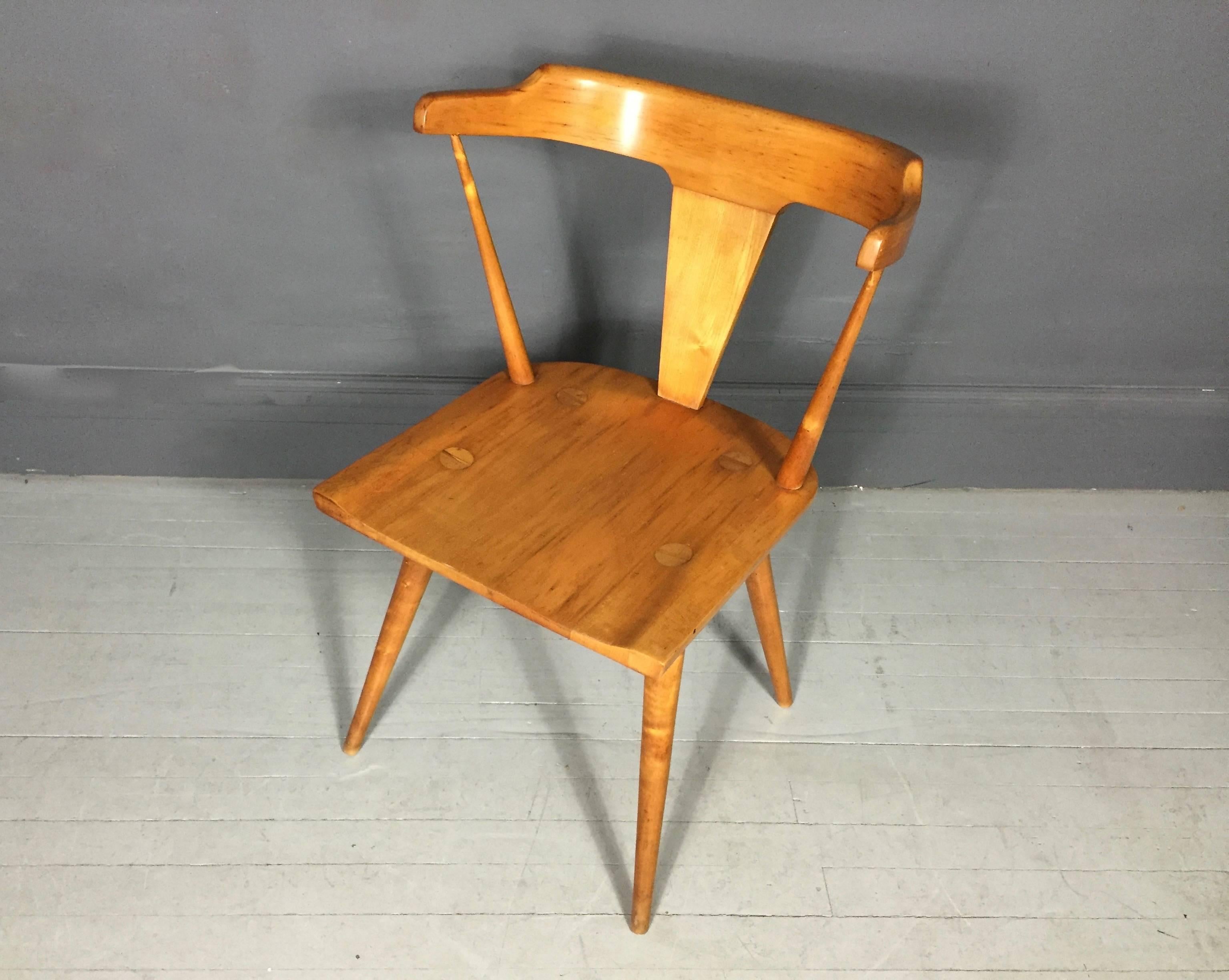 Mid-20th Century Solid Birch Dining Chair by Paul McCobb for Planner Group, USA 1950s