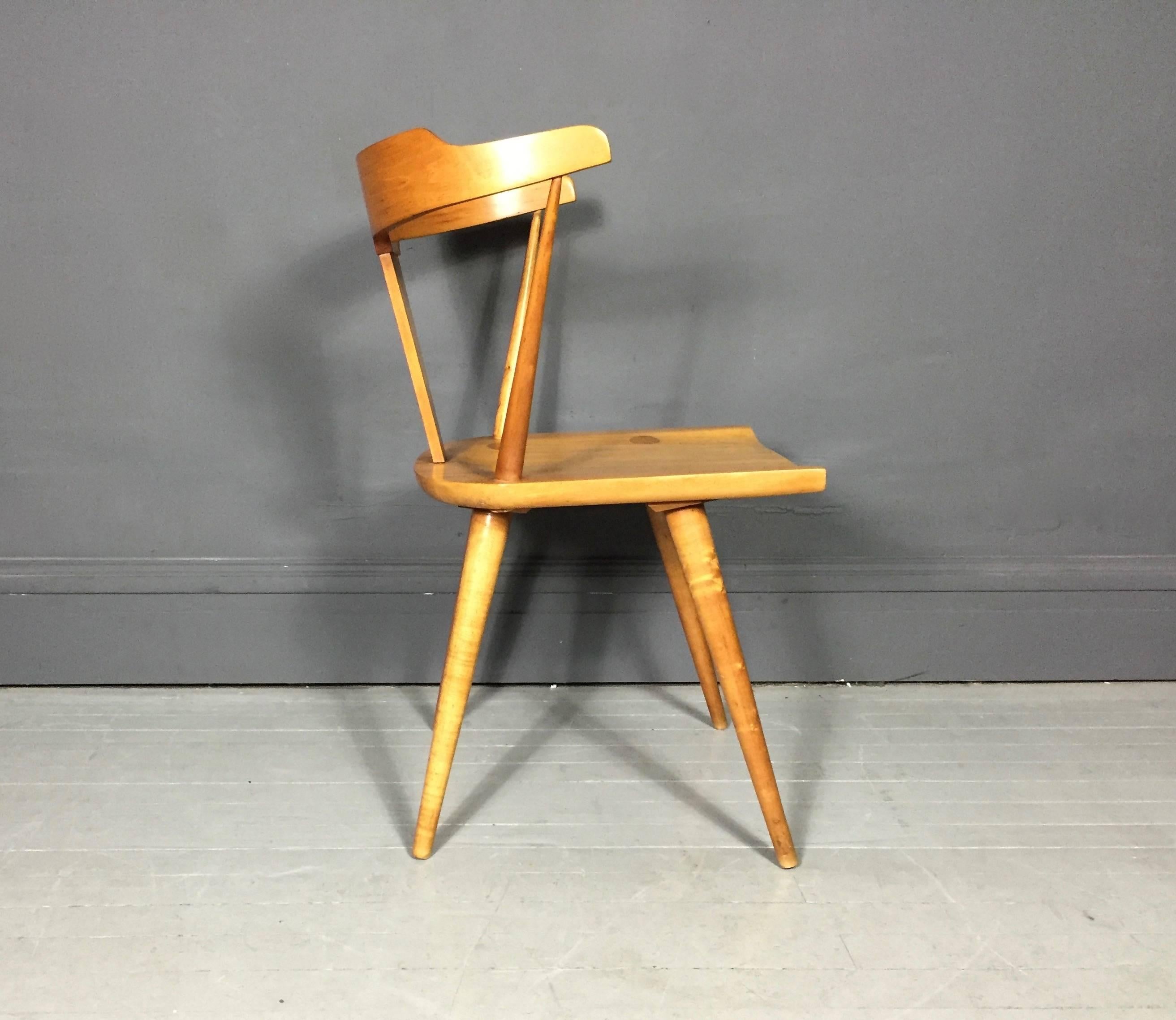 Solid Birch Dining Chair by Paul McCobb for Planner Group, USA 1950s 2
