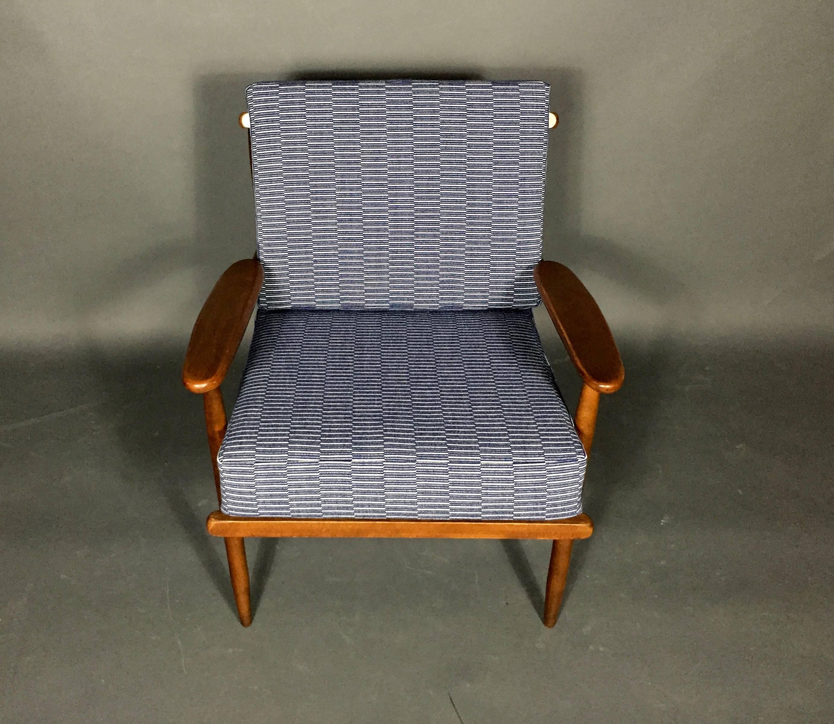 1950s American Modern Walnut Lounge Chair, Eleanor Pritchard Cover 2