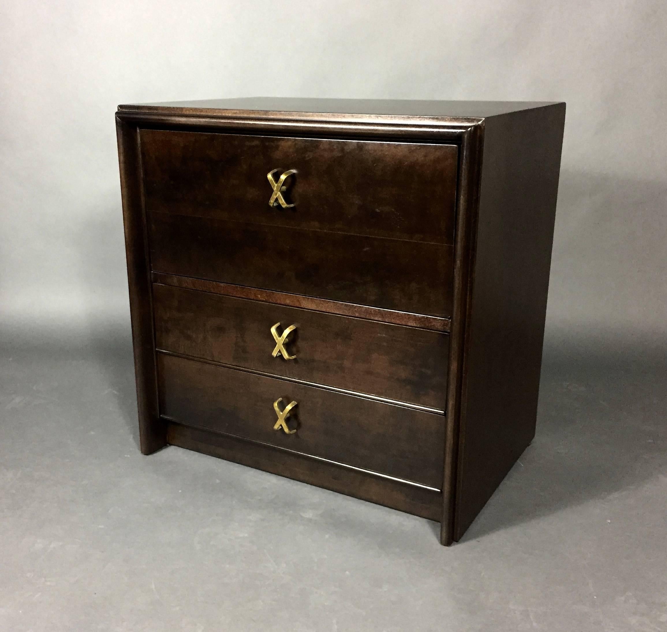 Mid-20th Century Pair of Paul Frankl Gentleman Chests for John Stewart, 1950s