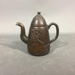 1910 Swedish Arts & Crafts Copper Tea/Coffee Set, Harold Linder