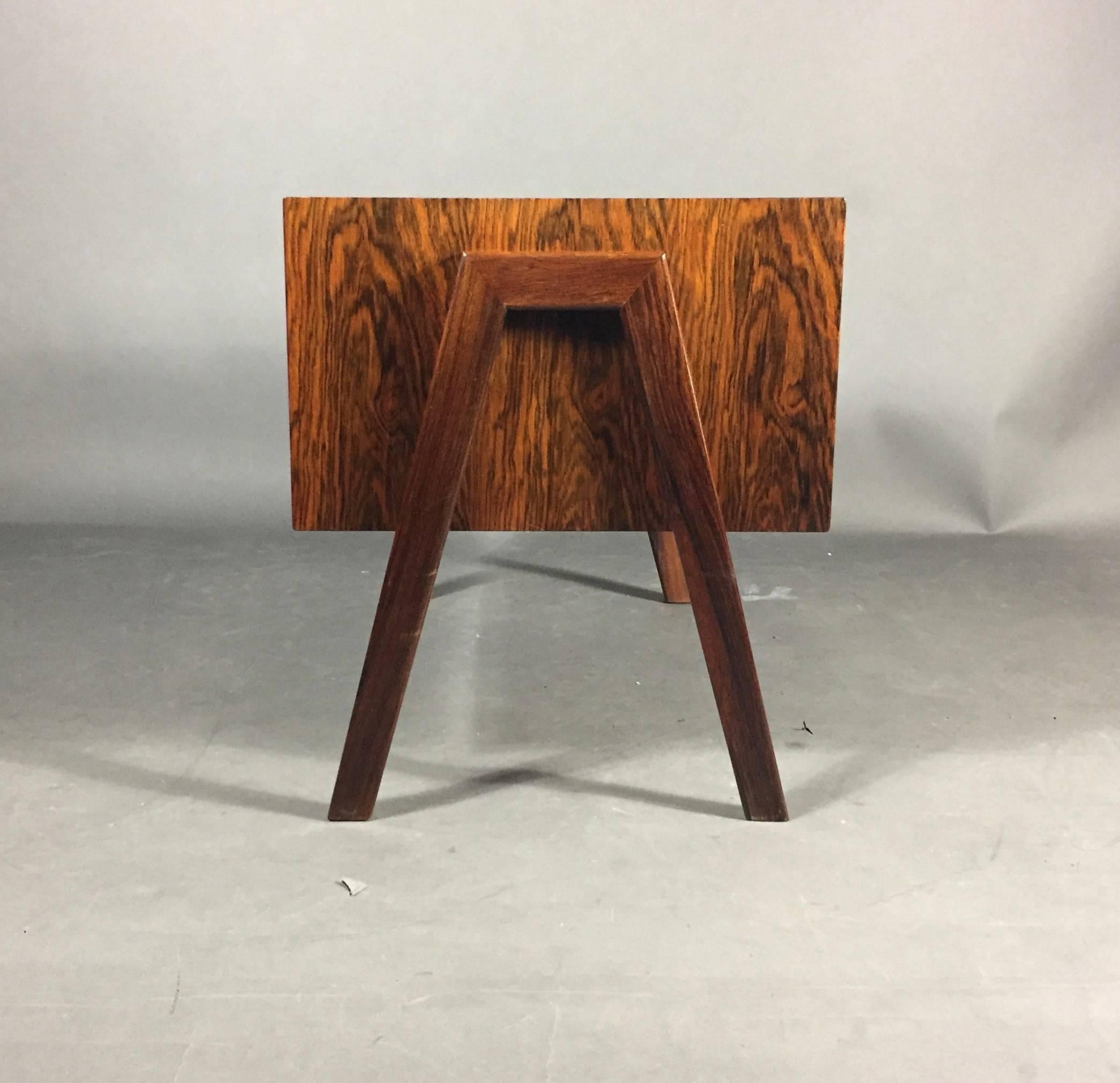 Small Danish 1950s Rosewood Cabinet or Sewing Box 2