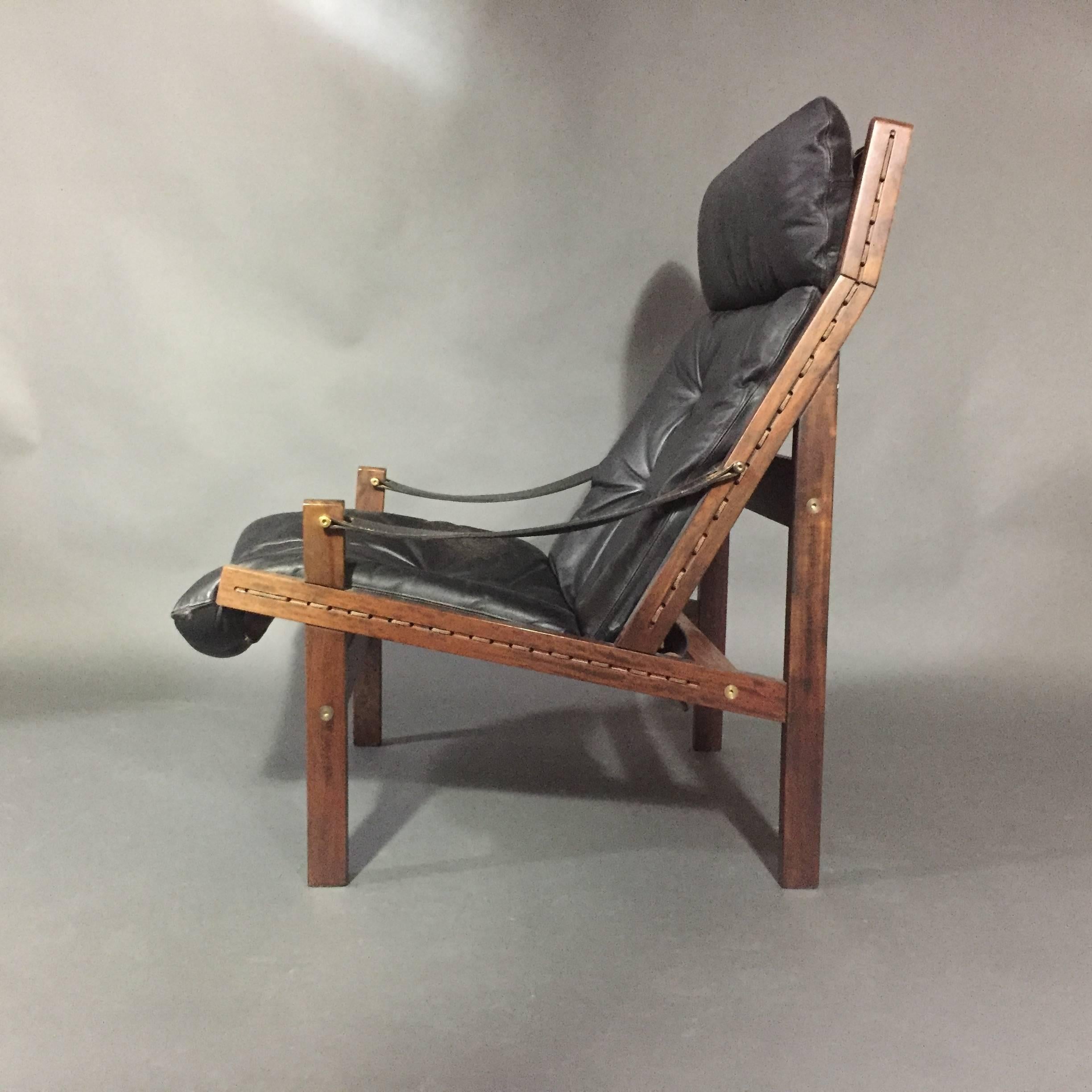 The Hunter Chair, Torbjørn Afdal, Bruksbo Norway, 1962 In Good Condition In Hudson, NY