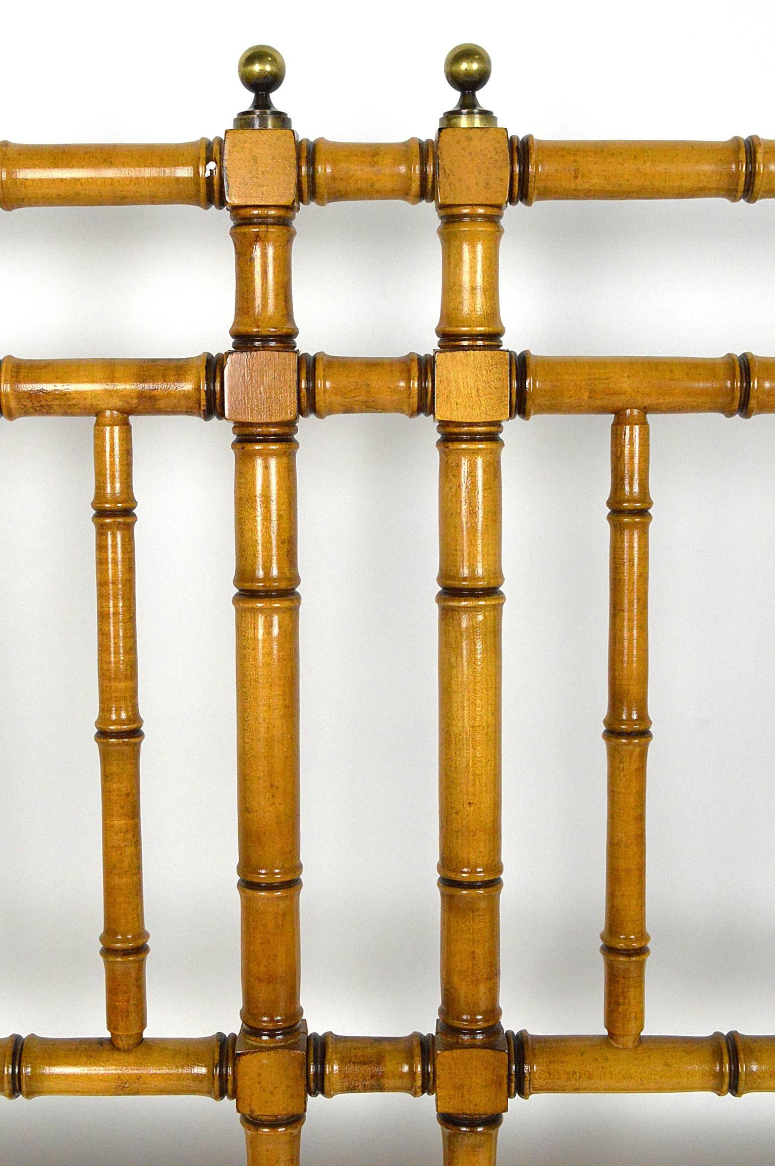 faux bamboo bed frame
