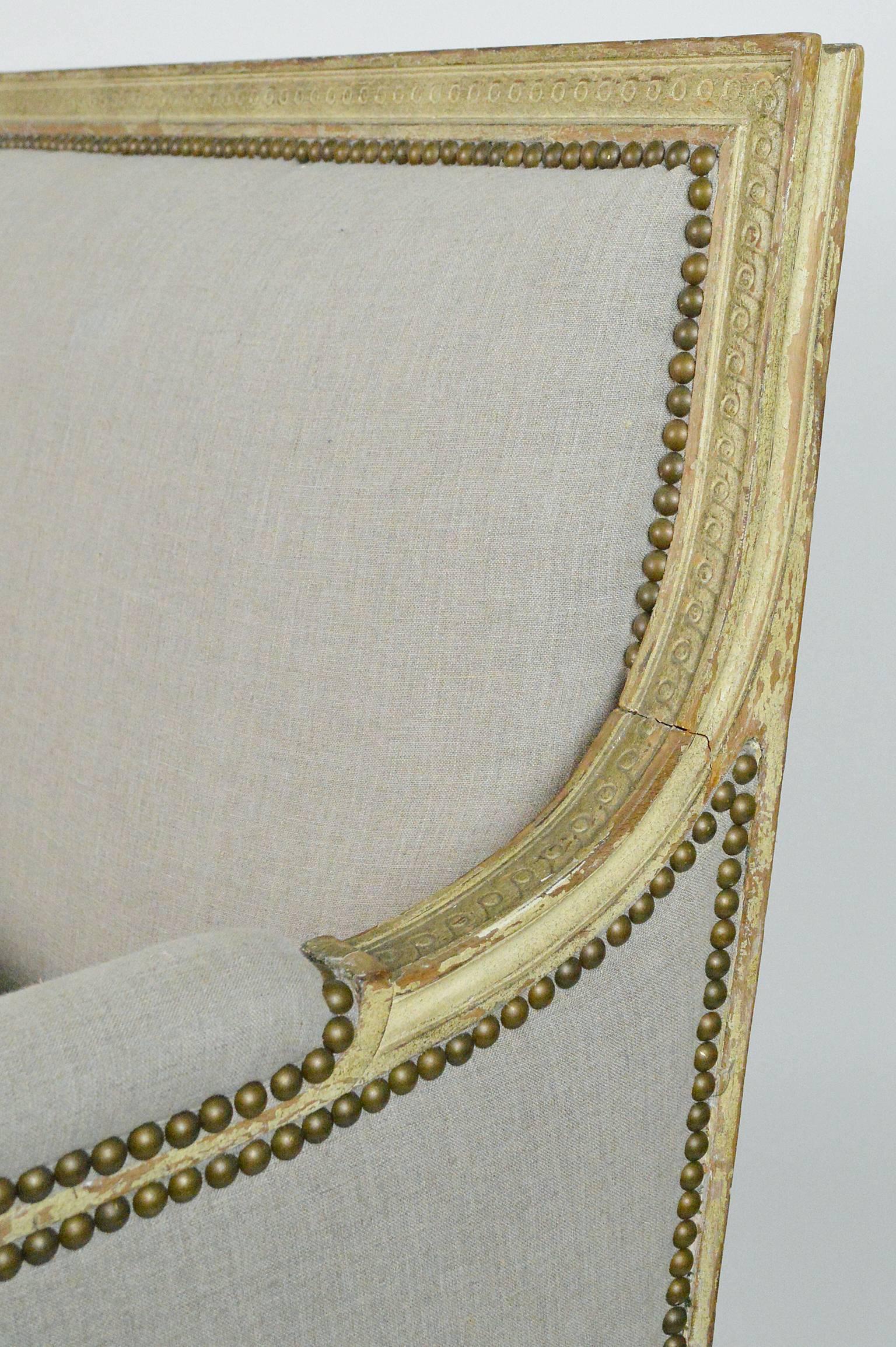 20th Century Louis XVI Style French Settee For Sale