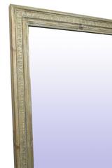 Bleached Oak Carved Mirror