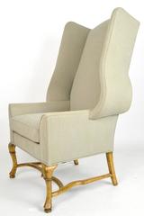 Large-Scale French Country Style Wingback Chair