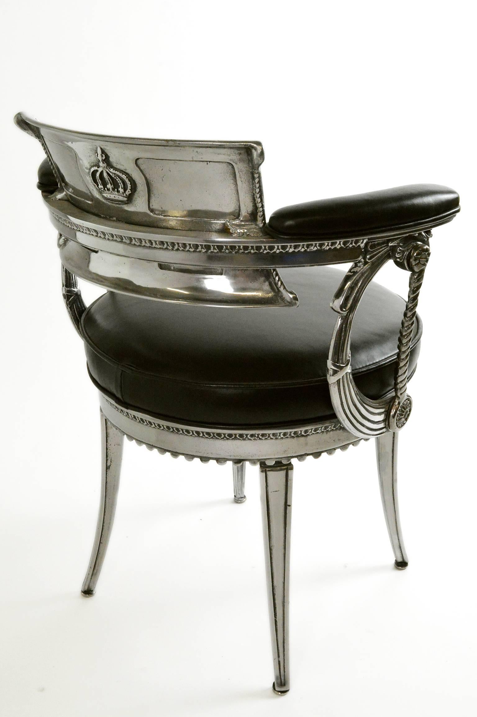 American Dorothy Draper Desk Chair For Sale