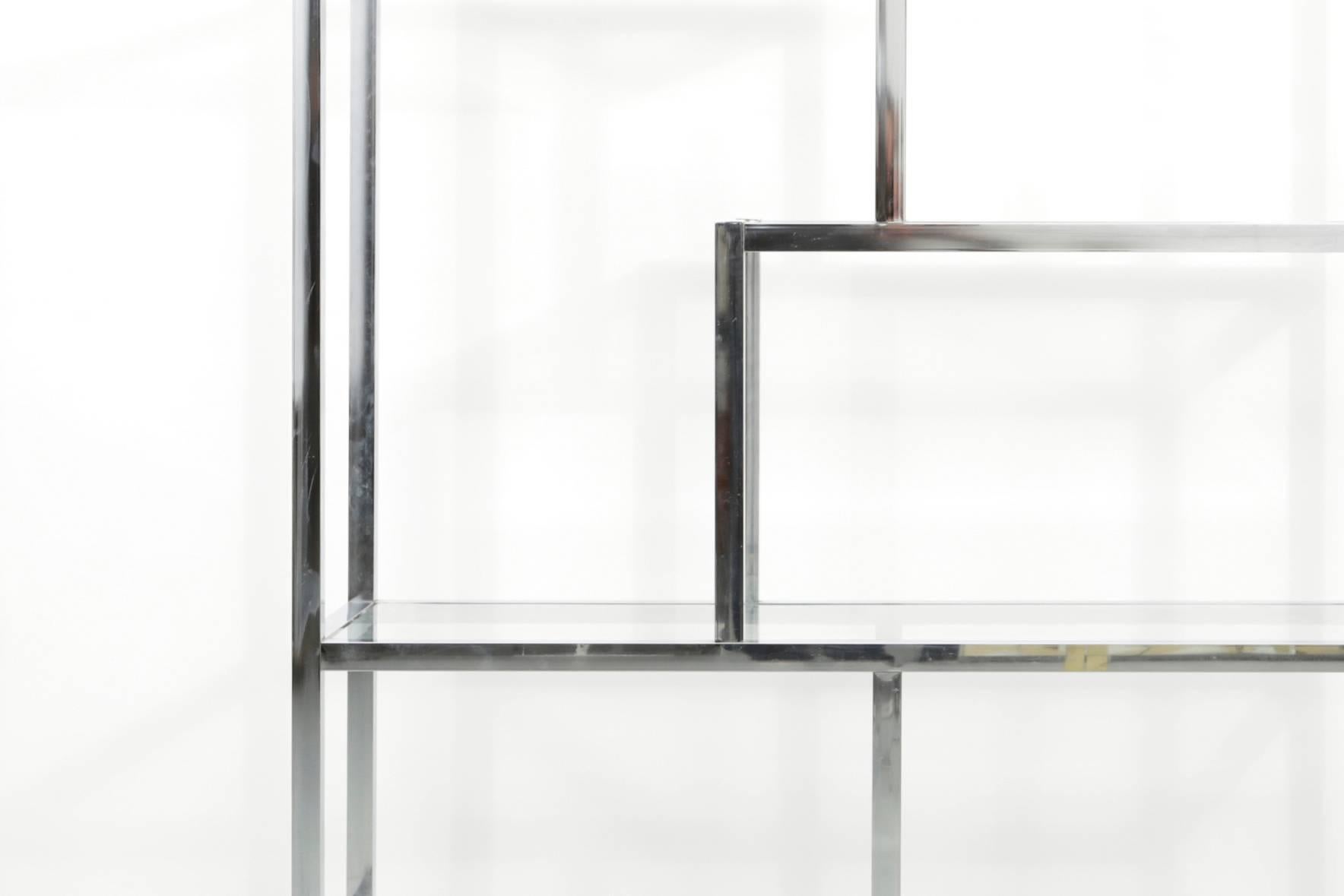 American Chrome Etagere by Milo Baughman