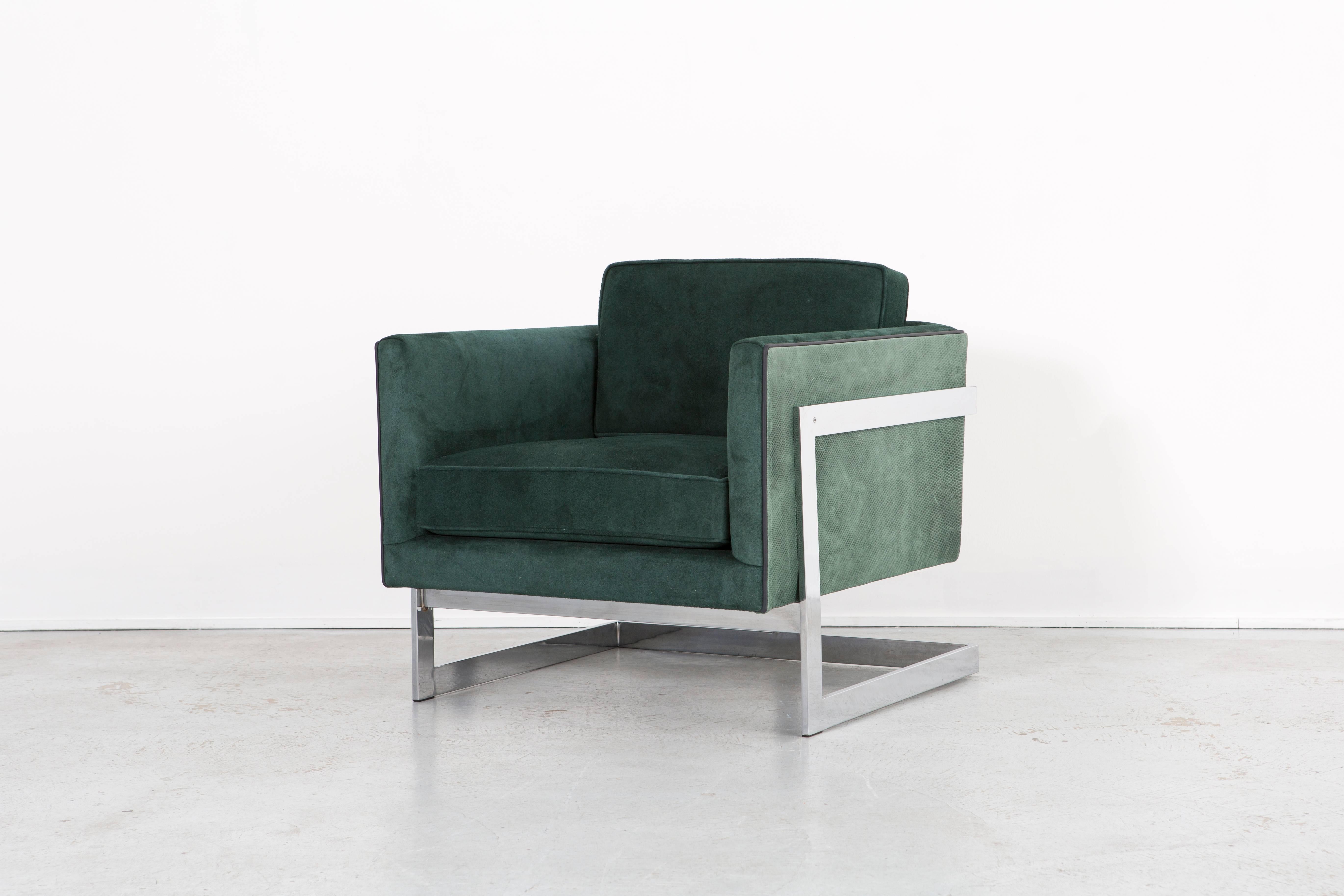 Late 20th Century Set of Mid-Century Modern Milo Baughman Chairs