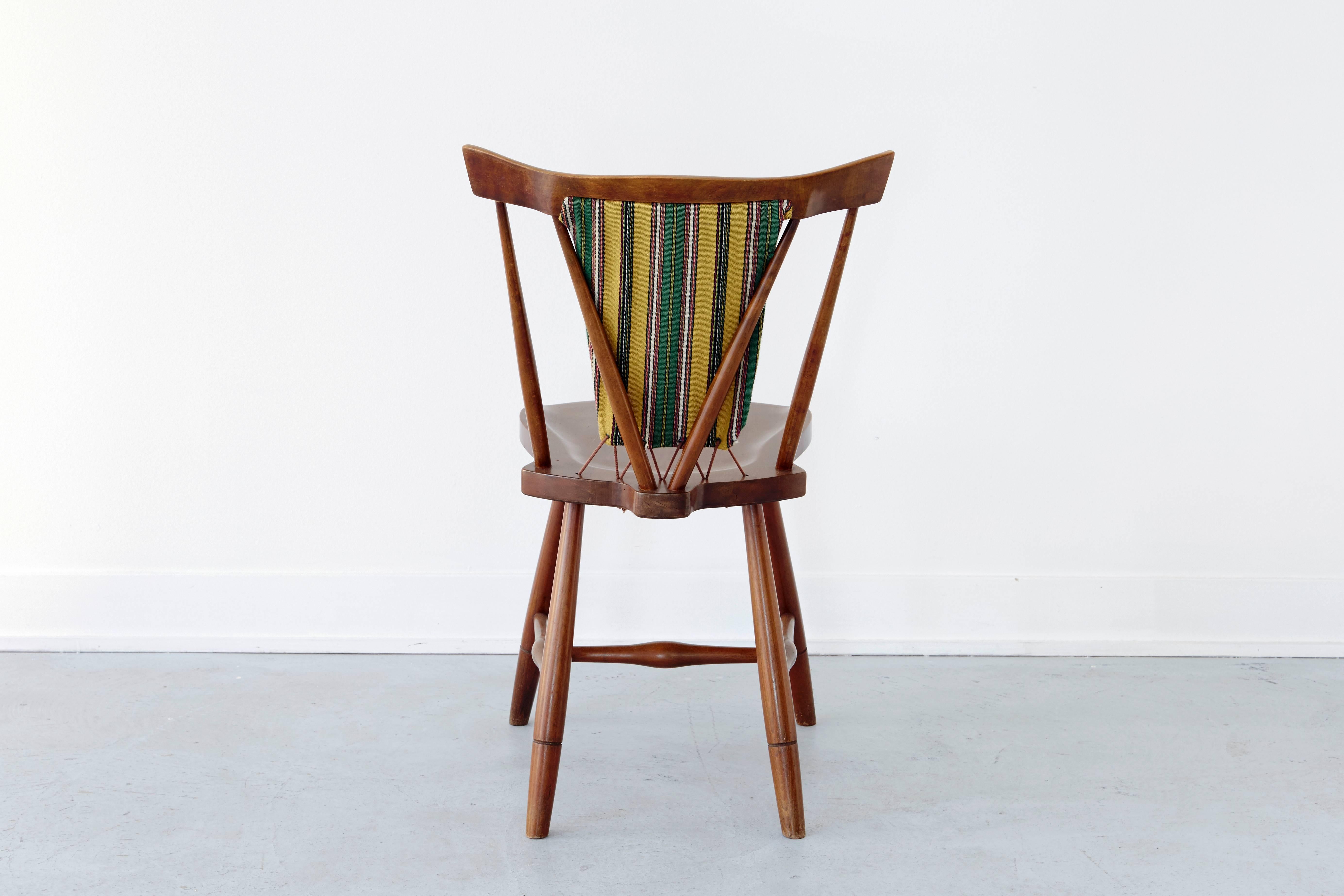 Koppel for Slagelse Mobelvaerk Chairs In Good Condition For Sale In Chicago, IL