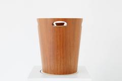 Midcentury Teak Ice Bucket by International Design Group for Servex