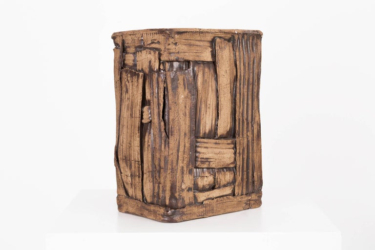 Pottery Pillow Sculpture by Marilyn Levine For Sale at 1stDibs