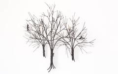 C. Jere Wall Sculpture 'Birds & Trees'