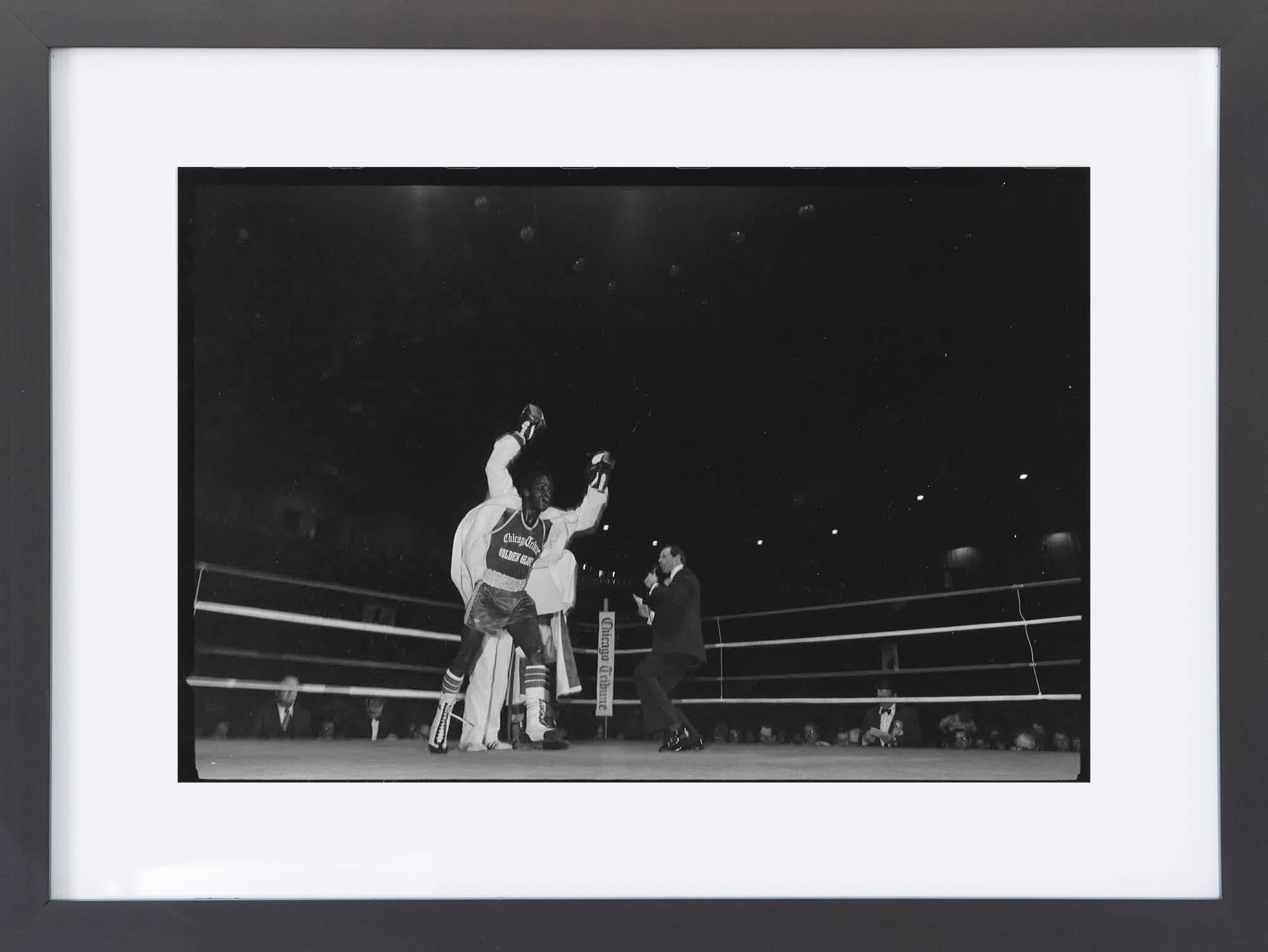 68 Vintage Chicago Boxing Photos, c 1980s For Sale 1