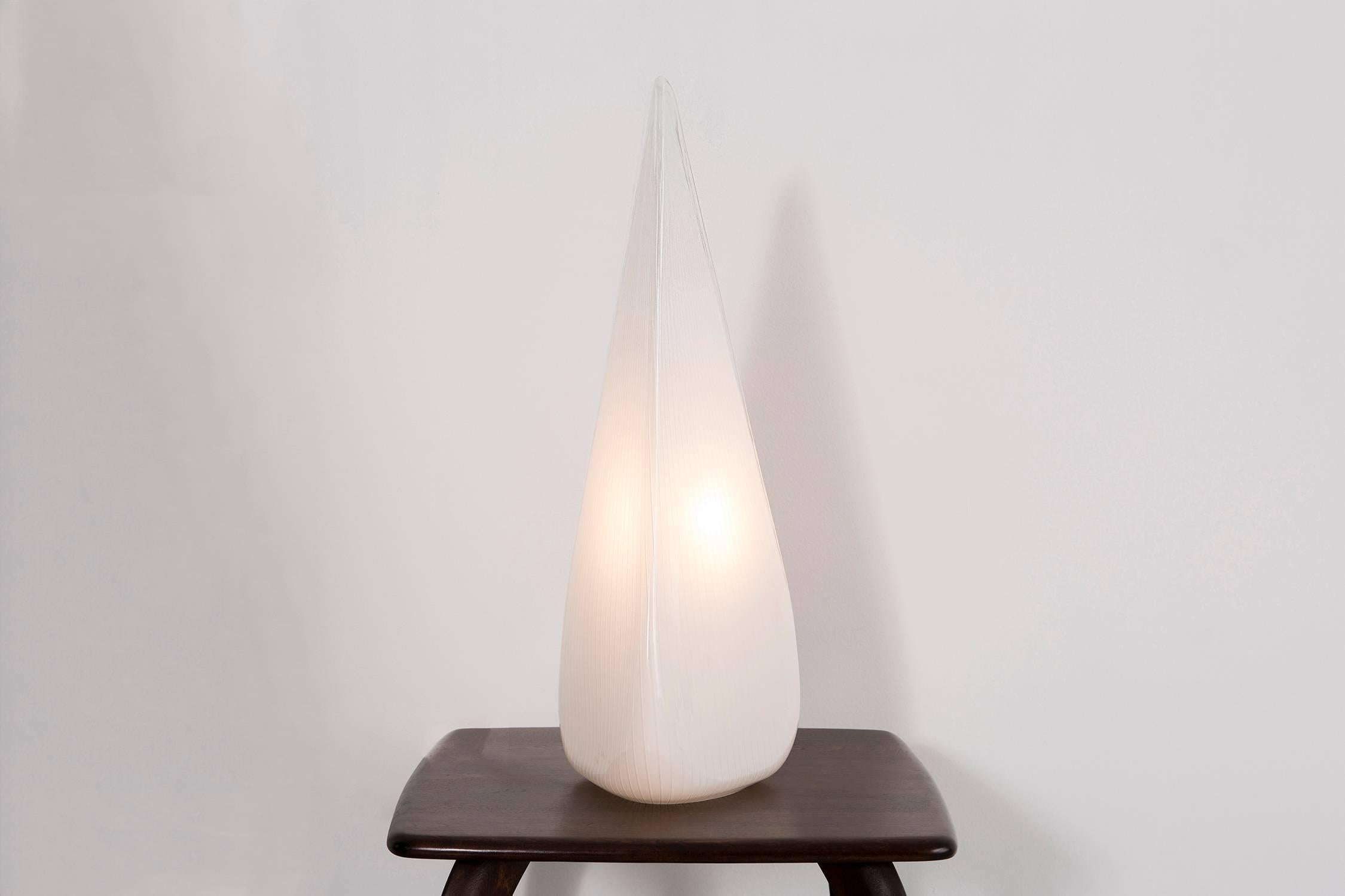 Modern Modaluce Murano Glass Table Lamp For Sale