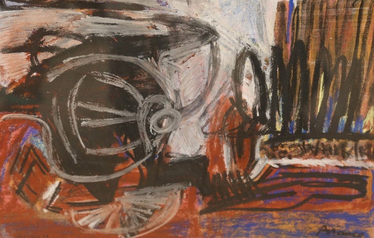 Remo Bianco Painting "Abstract #2"