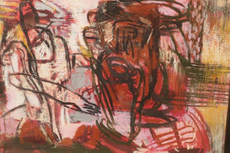 Remo Bianco "Abstract in Red"