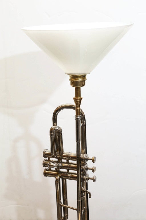 Trumpet Lamp at 1stDibs